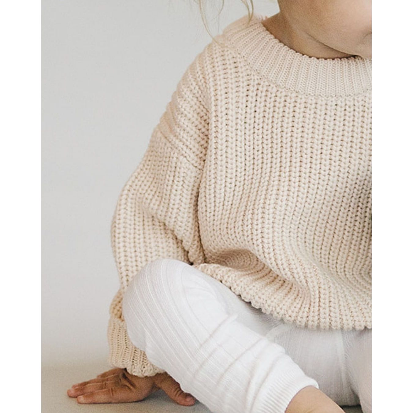 Chunky Knit Sweater | Vanilla