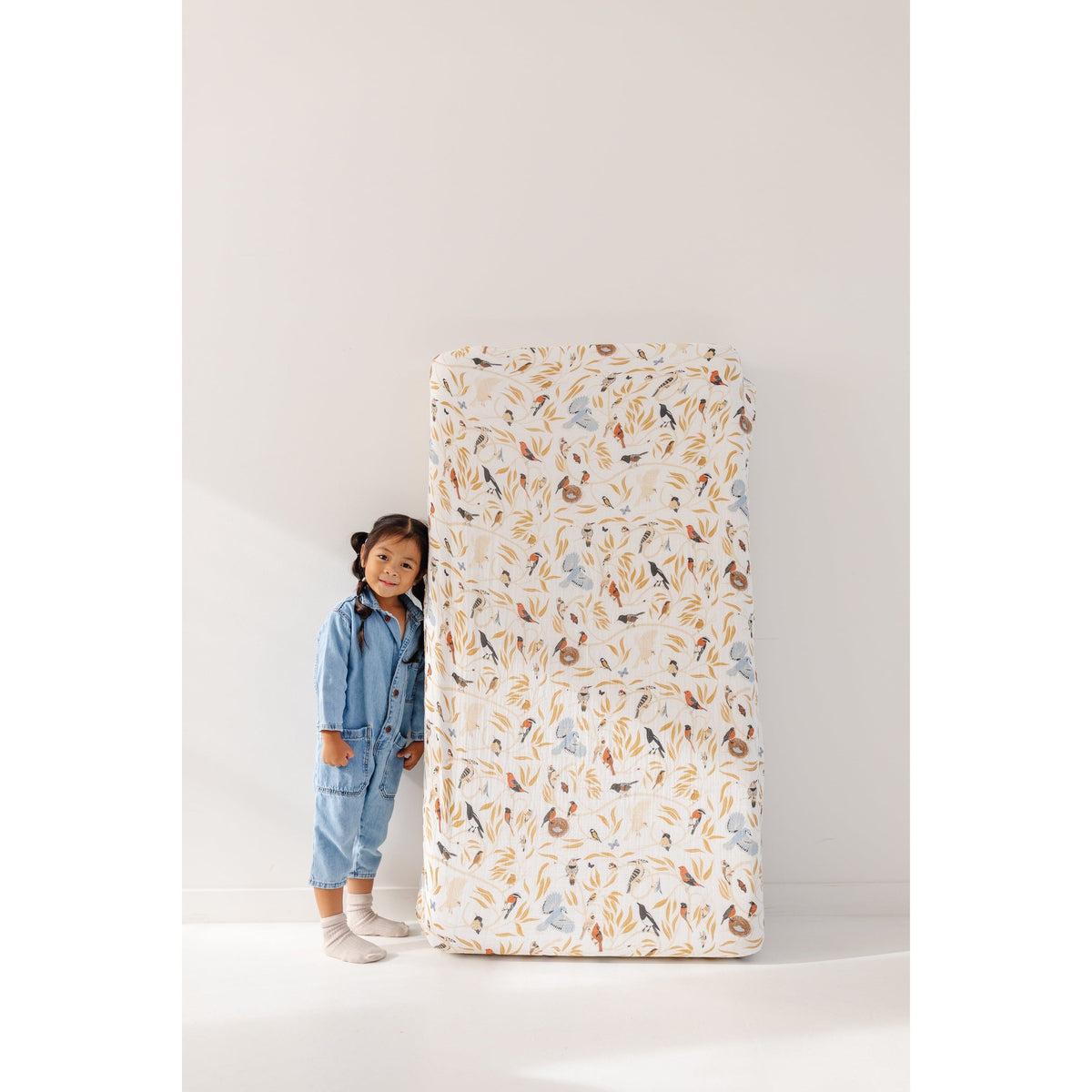For the Birds Crib Sheet