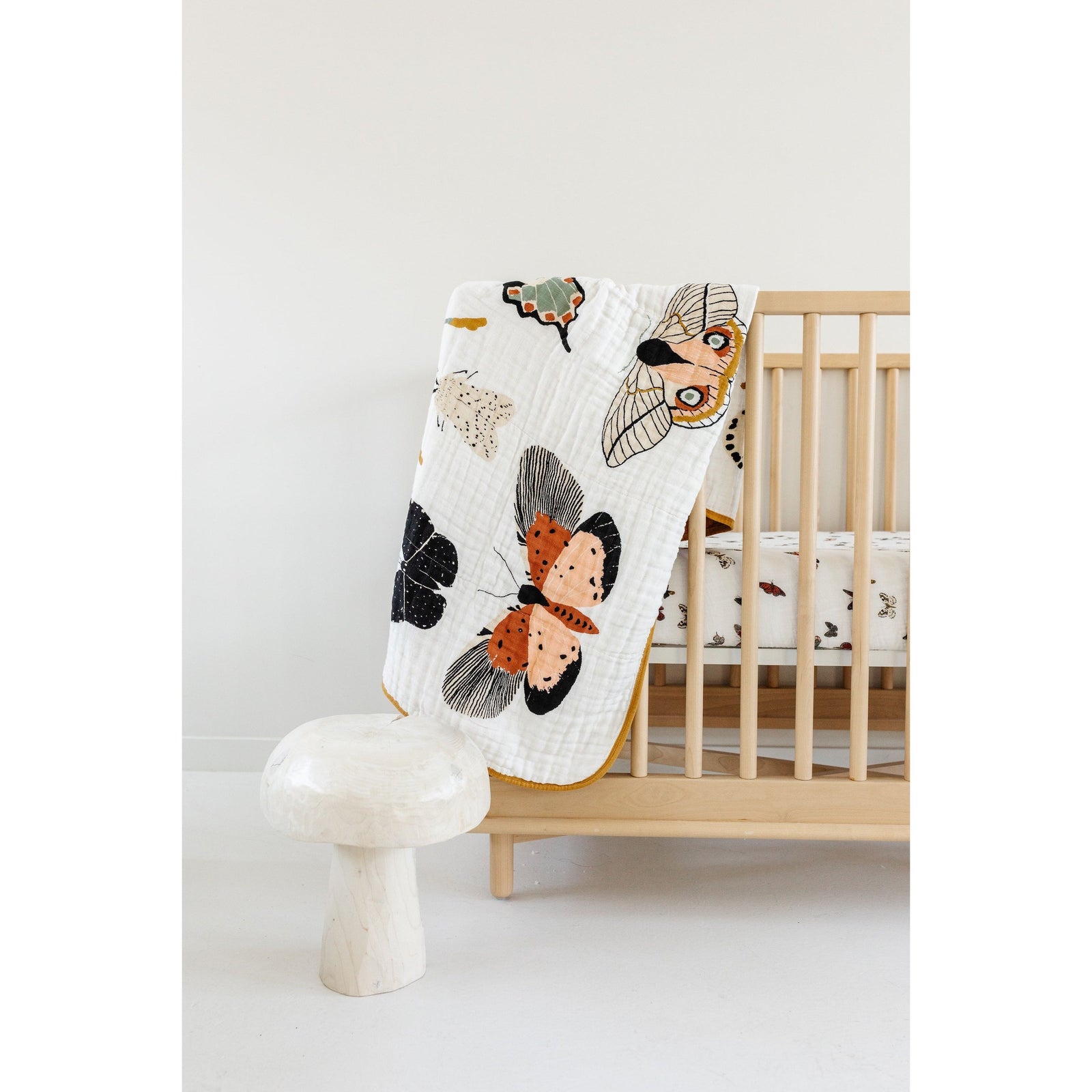Butterfly Migration Crib Sheet