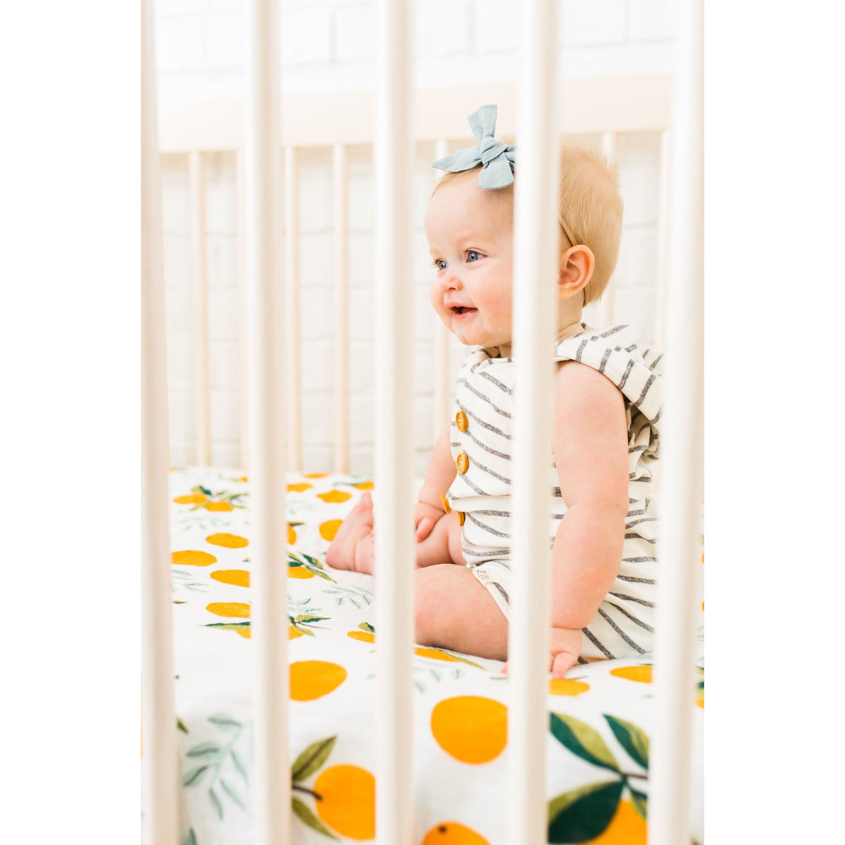Clementine Crib Sheet