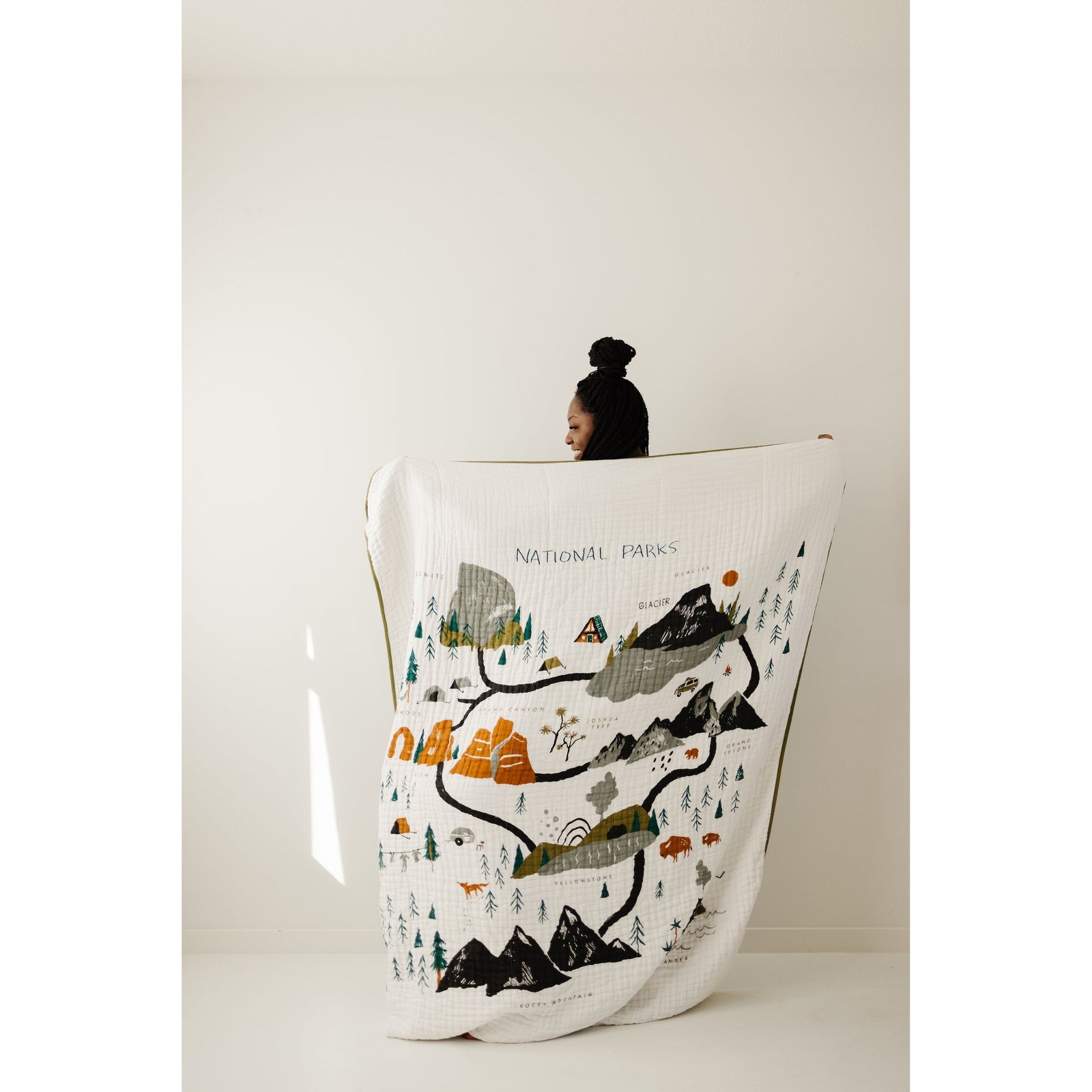 National Parks Throw Blanket