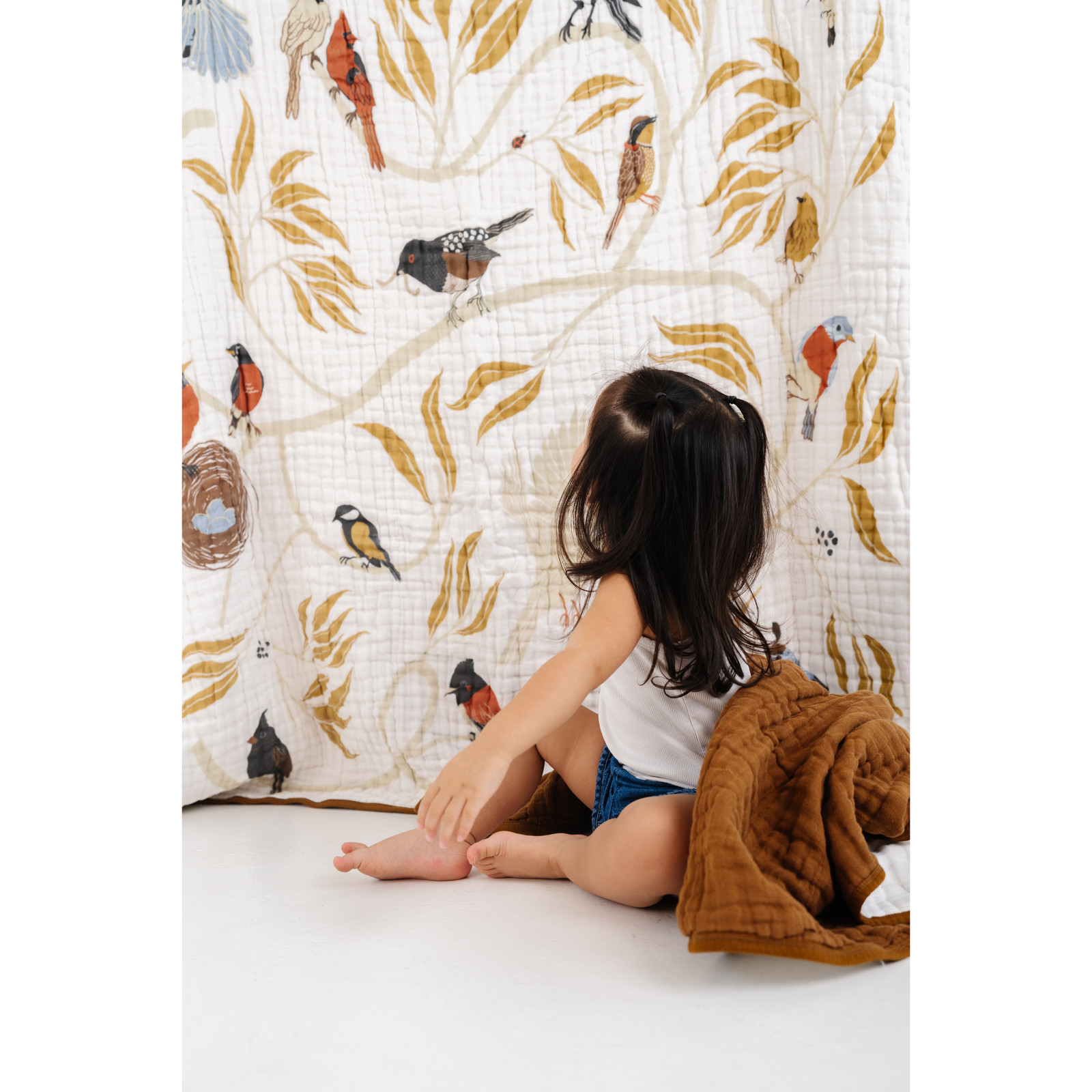 For the Birds Throw Blanket