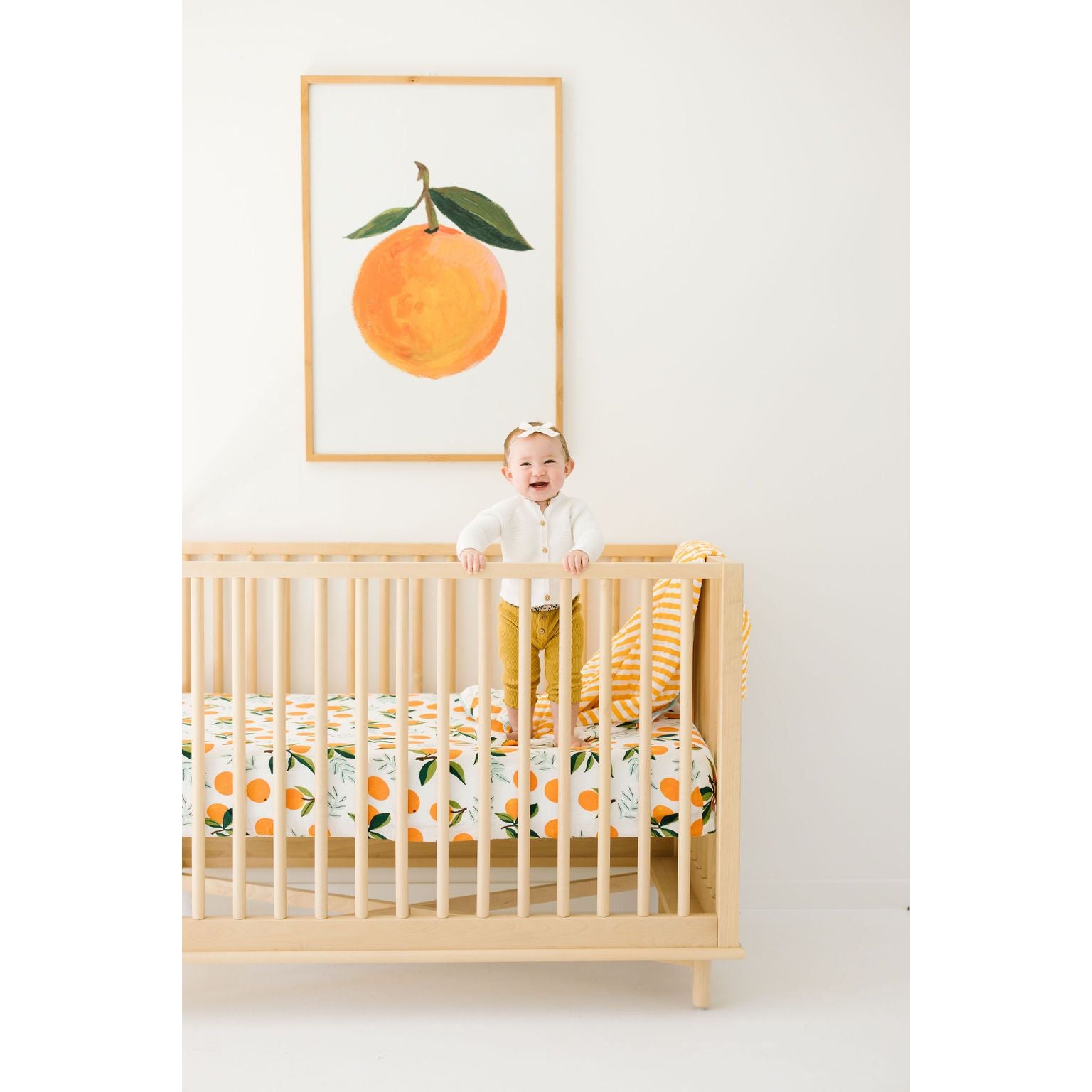 Clementine Crib Sheet
