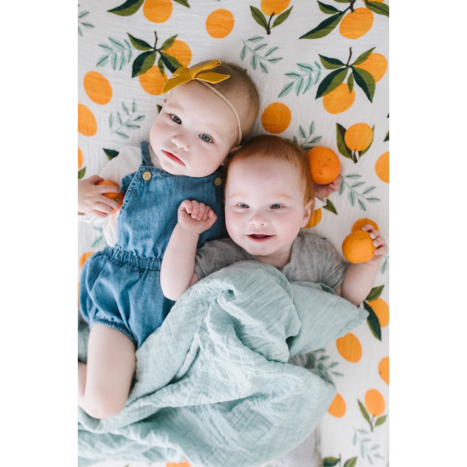 Clementine Crib Sheet