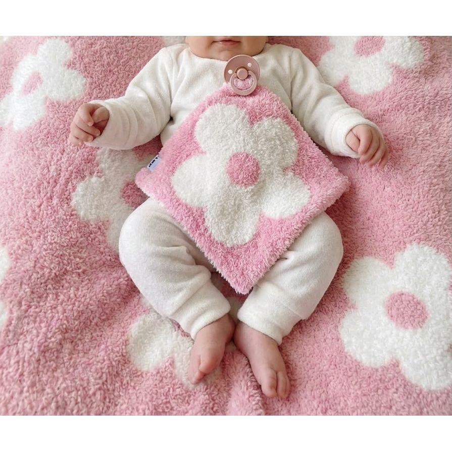 Daisy Plush Lovey | Pink