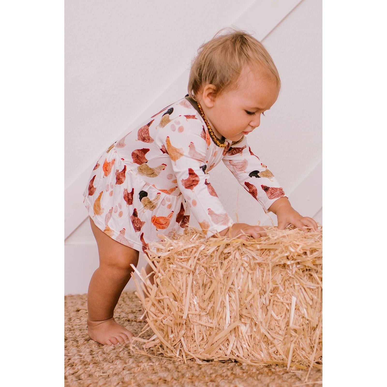 Cooped up & Cozy Bodysuit Dress