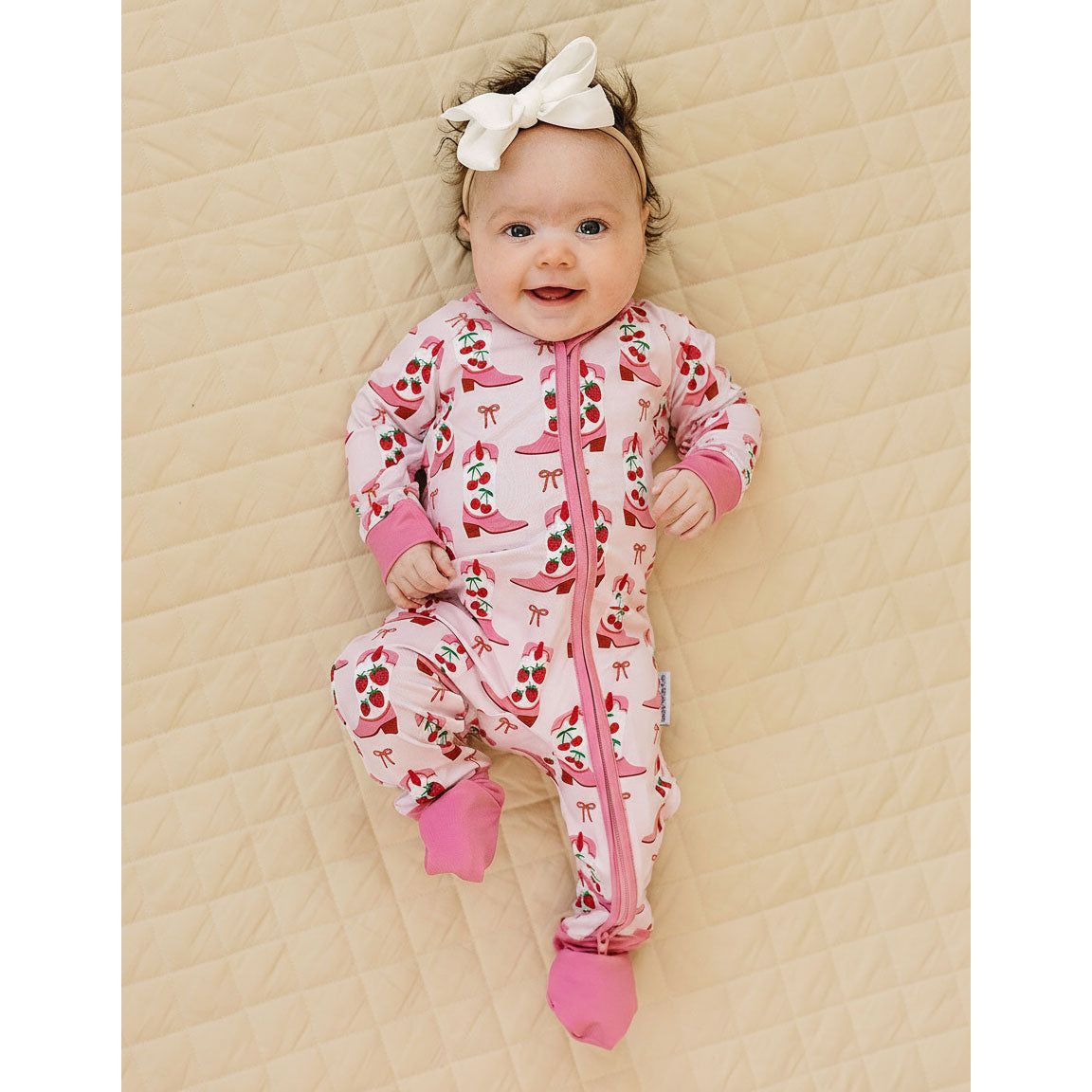 Bamboo Zip Romper | Bootsberry Cowgirl