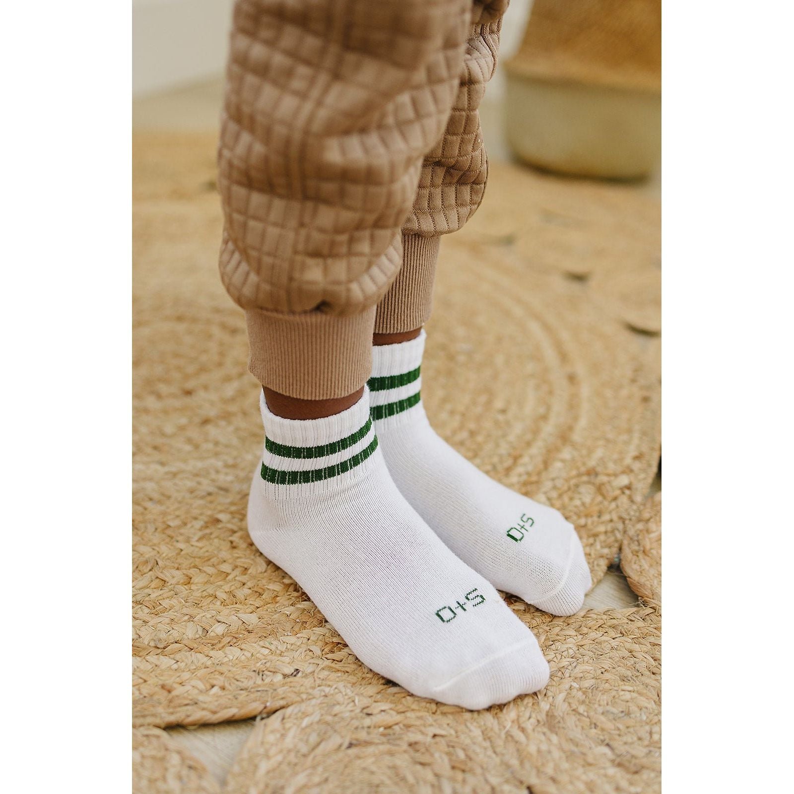 Crew Socks Striped 3 Pack