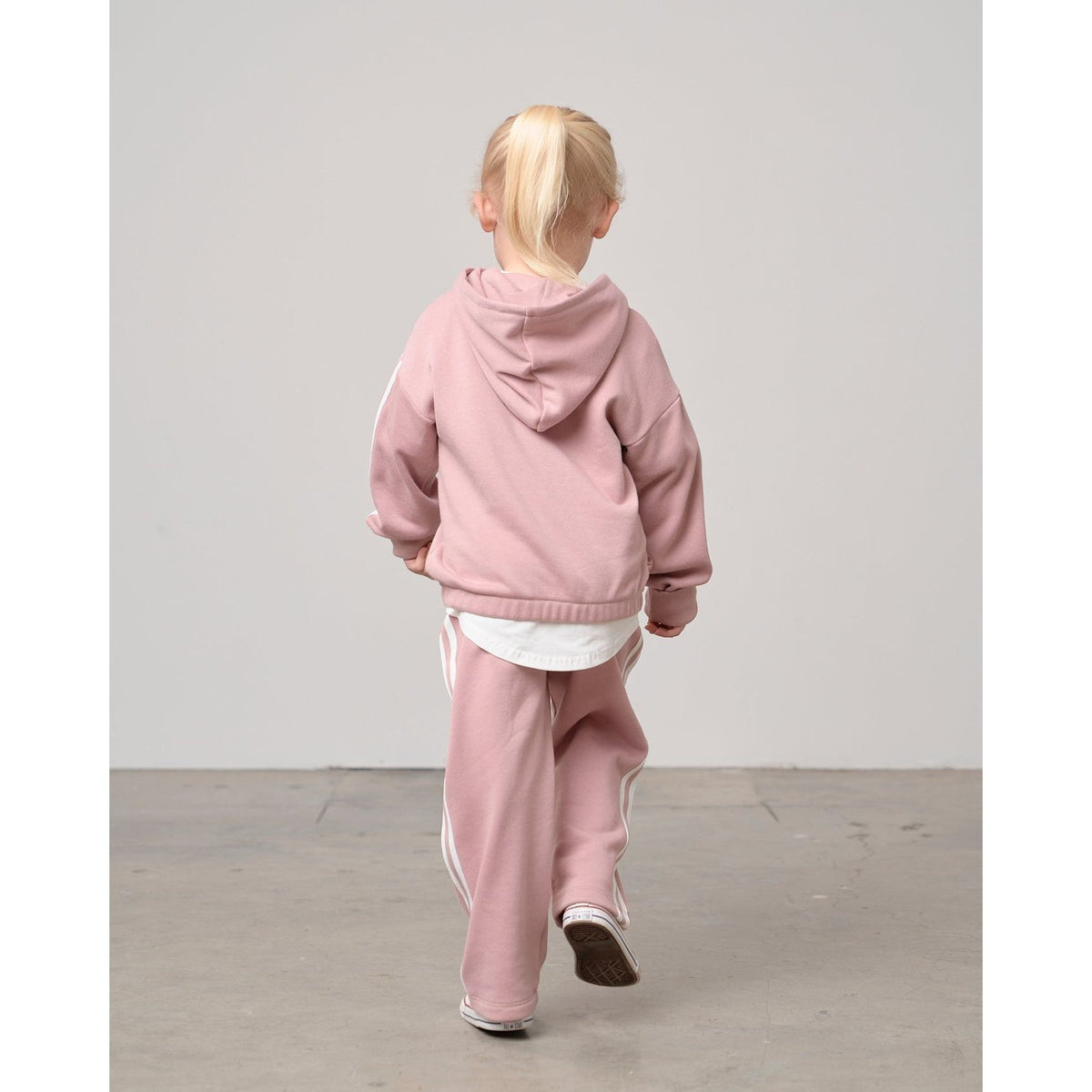 Cropped Hoodie - Dusty Rosewood