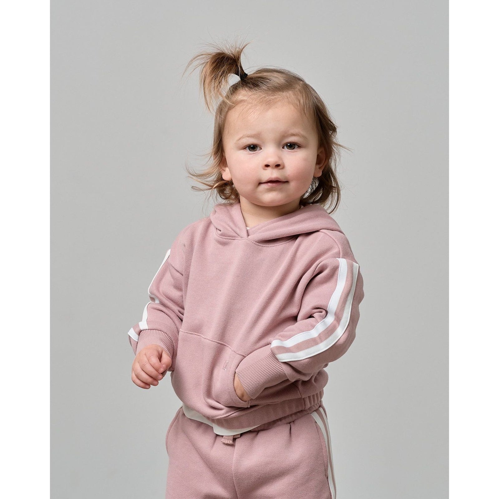 Cropped Hoodie - Dusty Rosewood