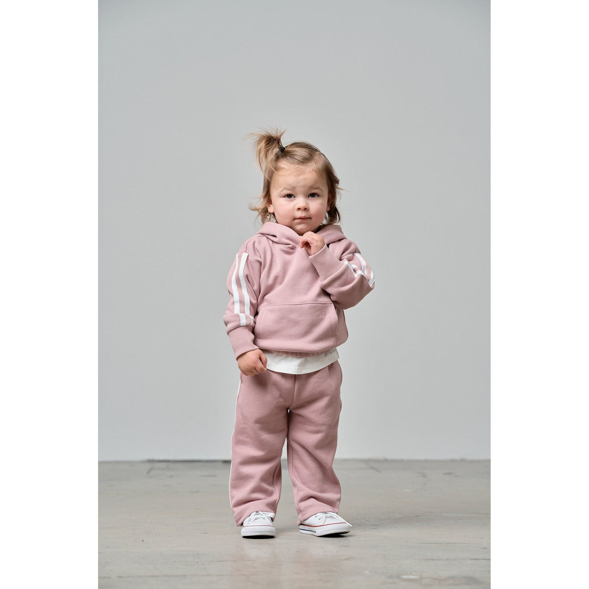 Cropped Hoodie - Dusty Rosewood