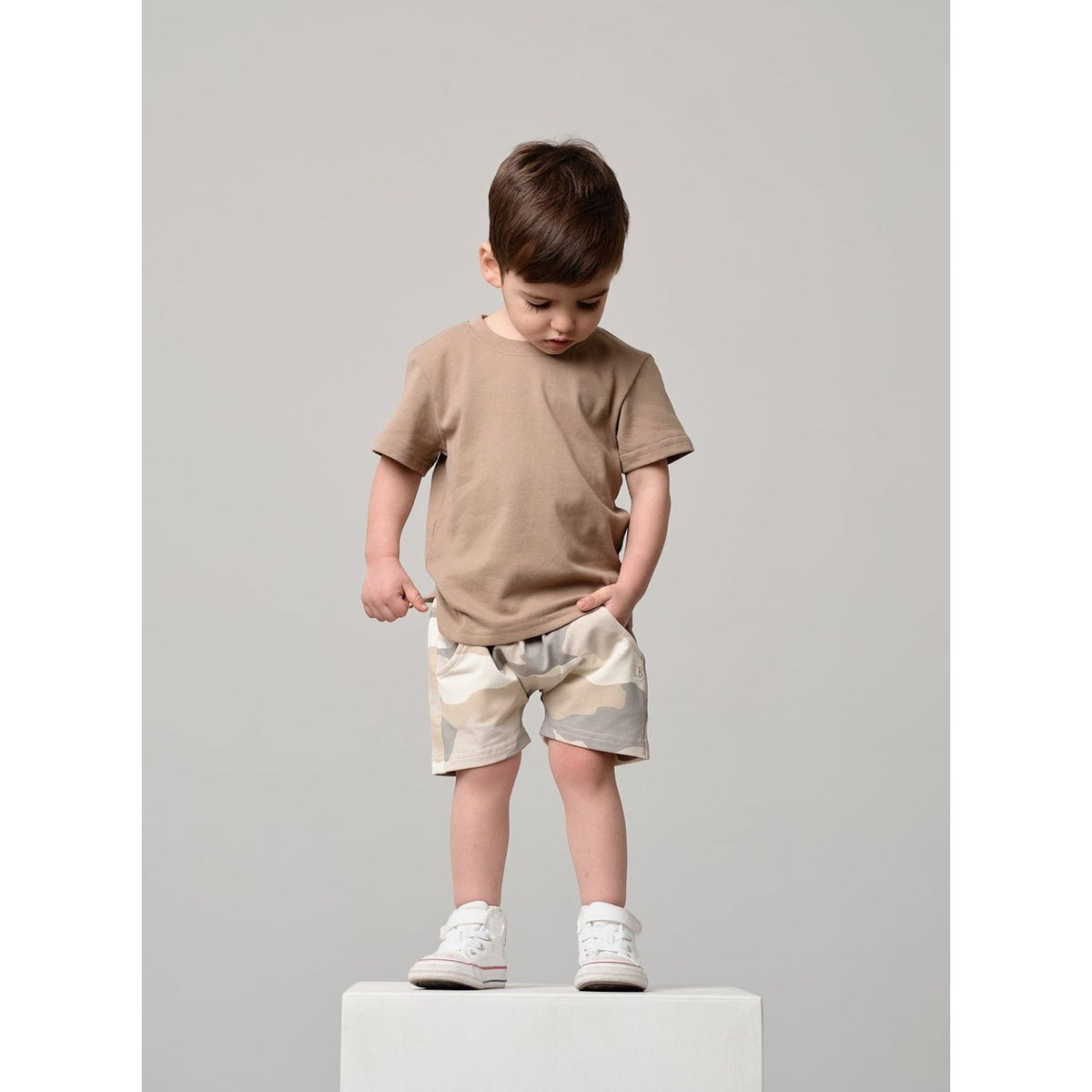 Elevated Tee - Driftwood