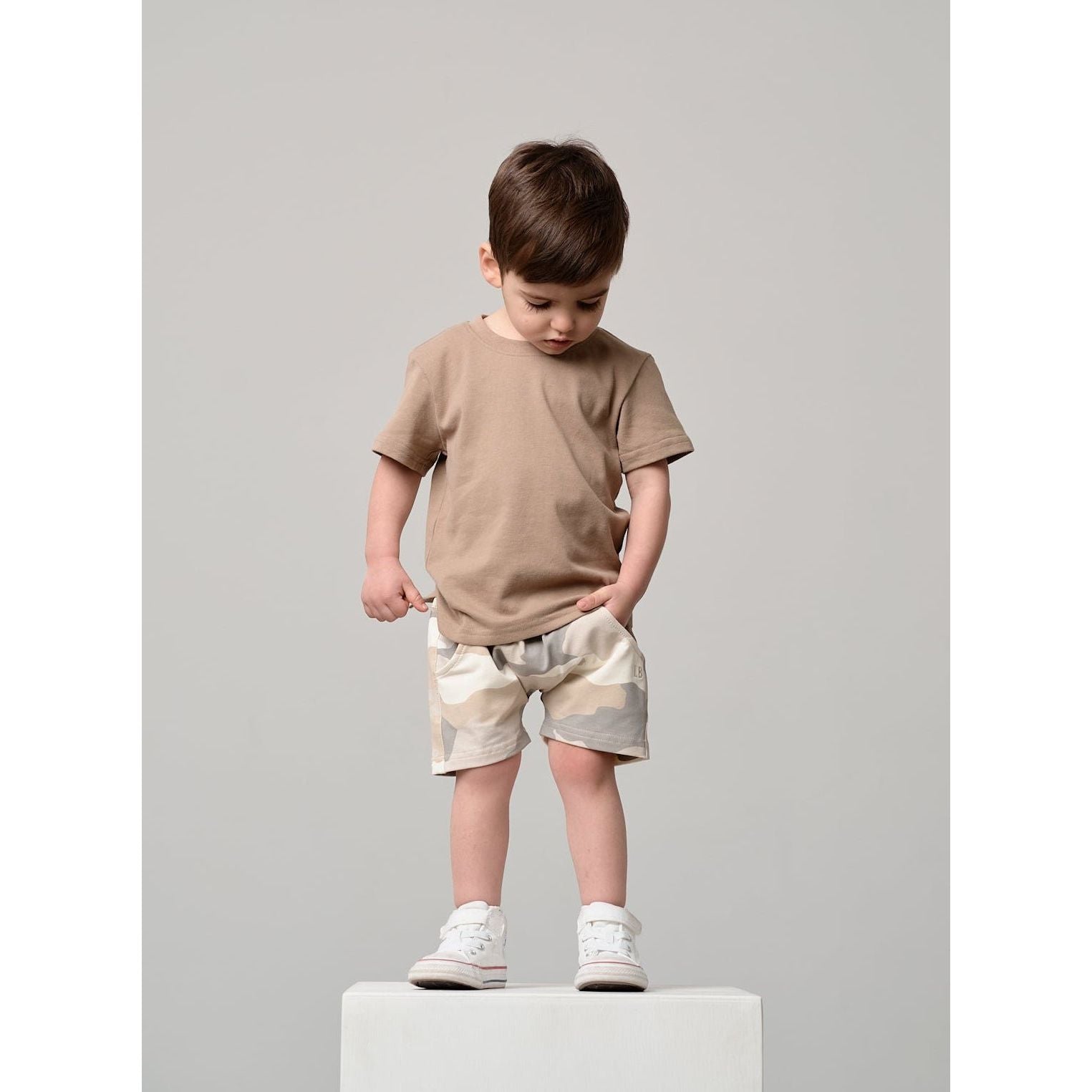 Elevated Tee - Driftwood