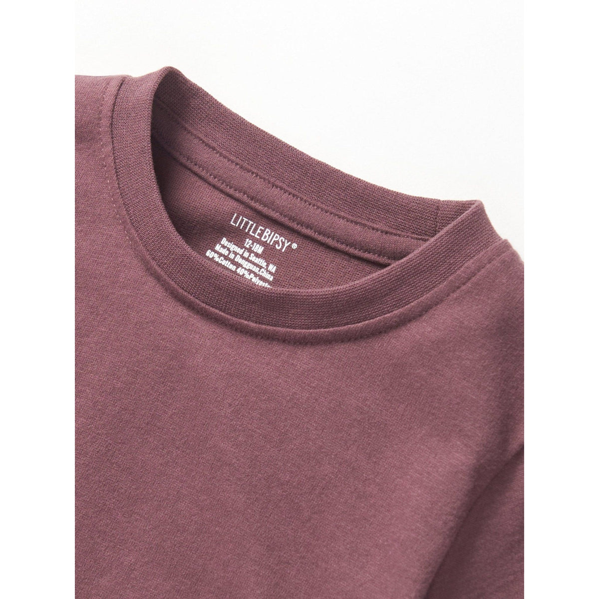 Elevated Tee - Huckleberry