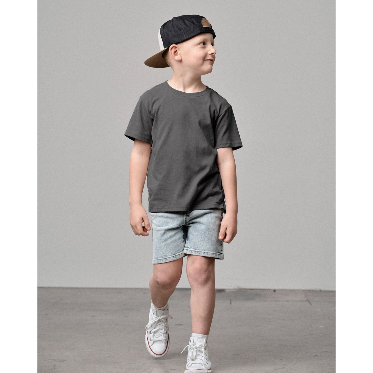 Elevated Tee - Iron