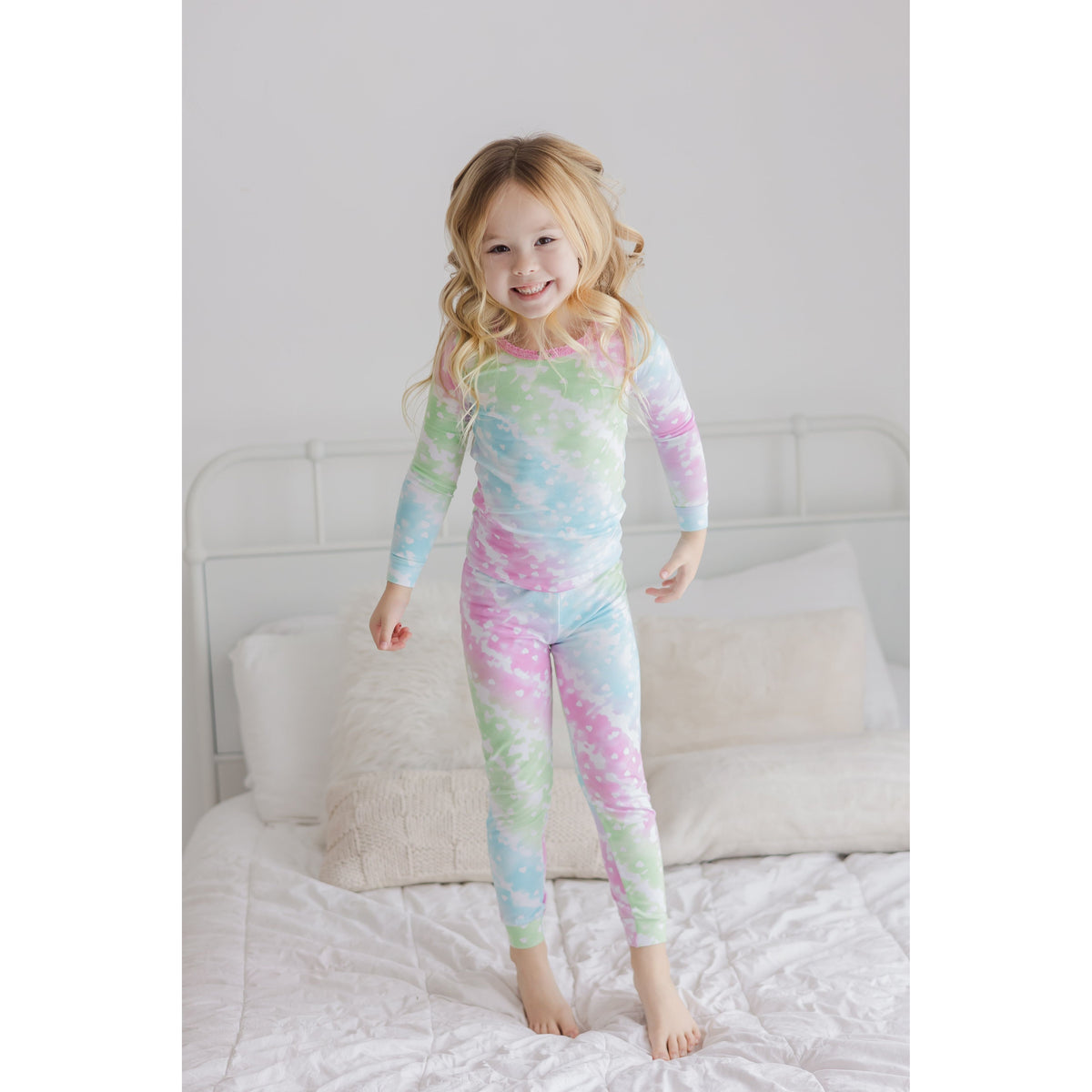 love crush long sleeve pajama set