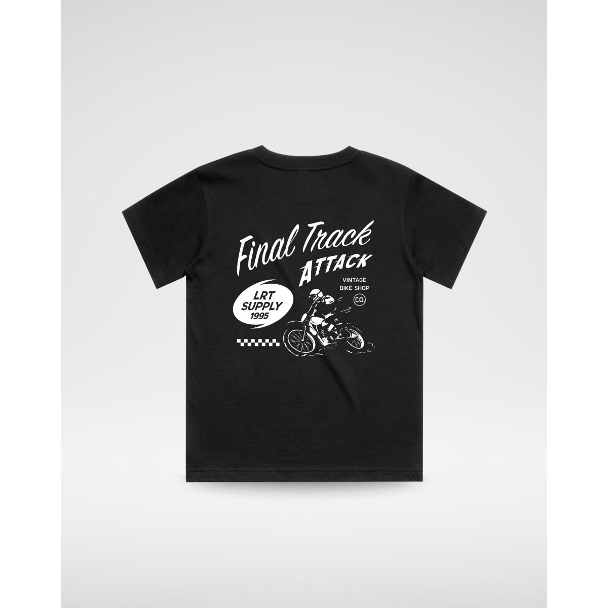 FINAL TRACK ATTACK TEE - BLACK