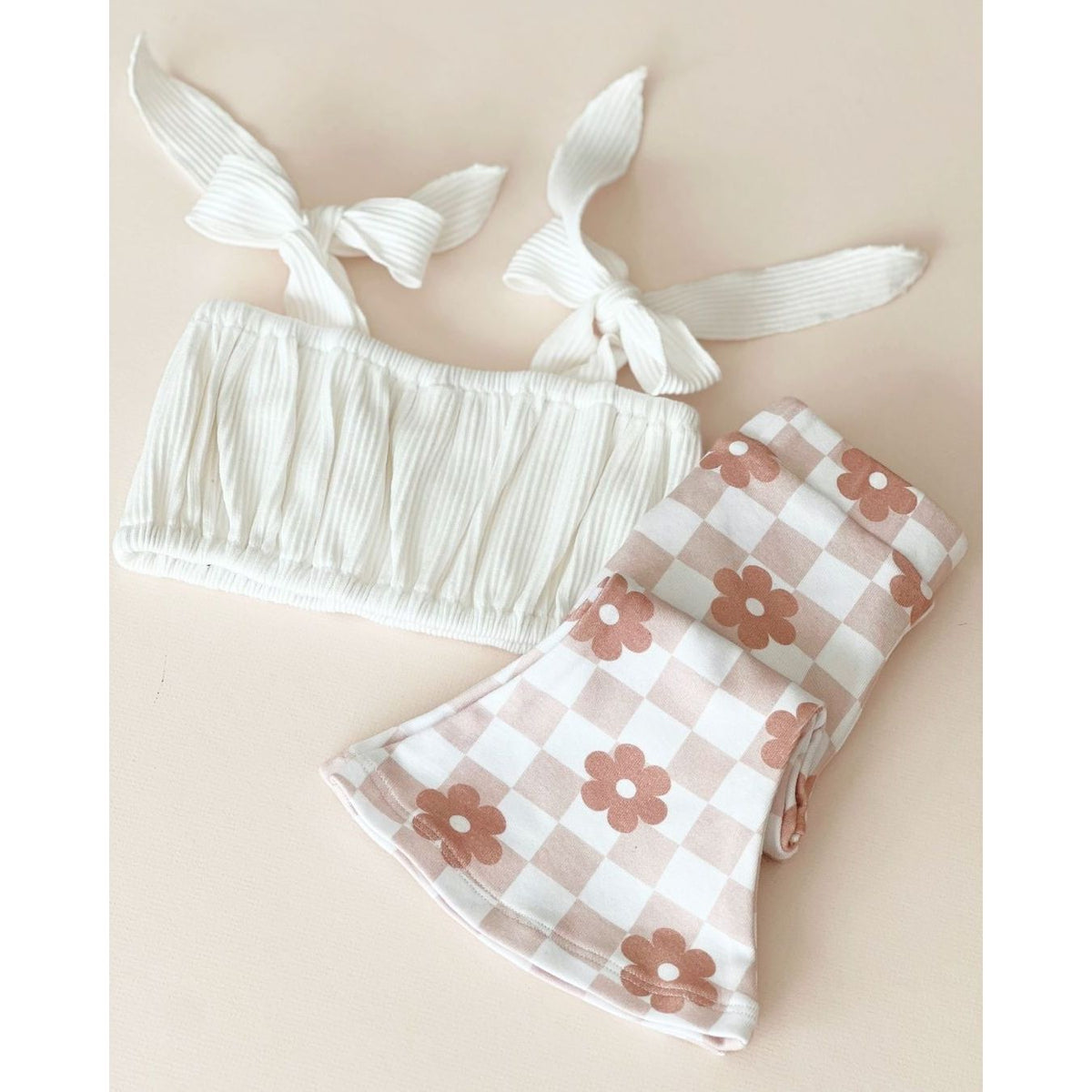 Flare Set | Latte Daisy