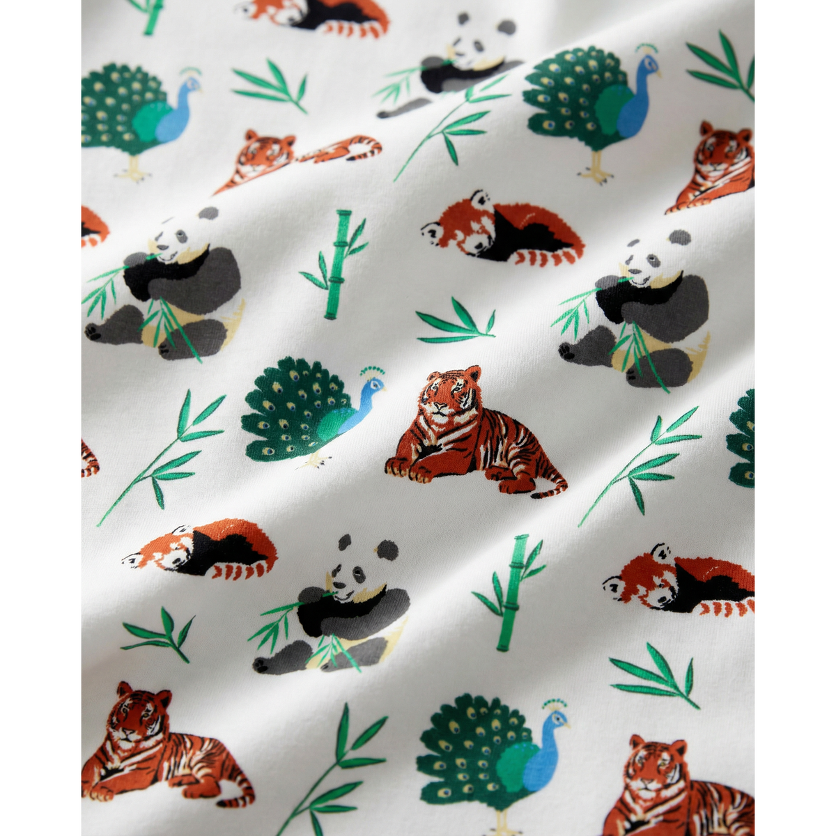 The Organic Long Sleeve Pajama Set [Zen Zoo]