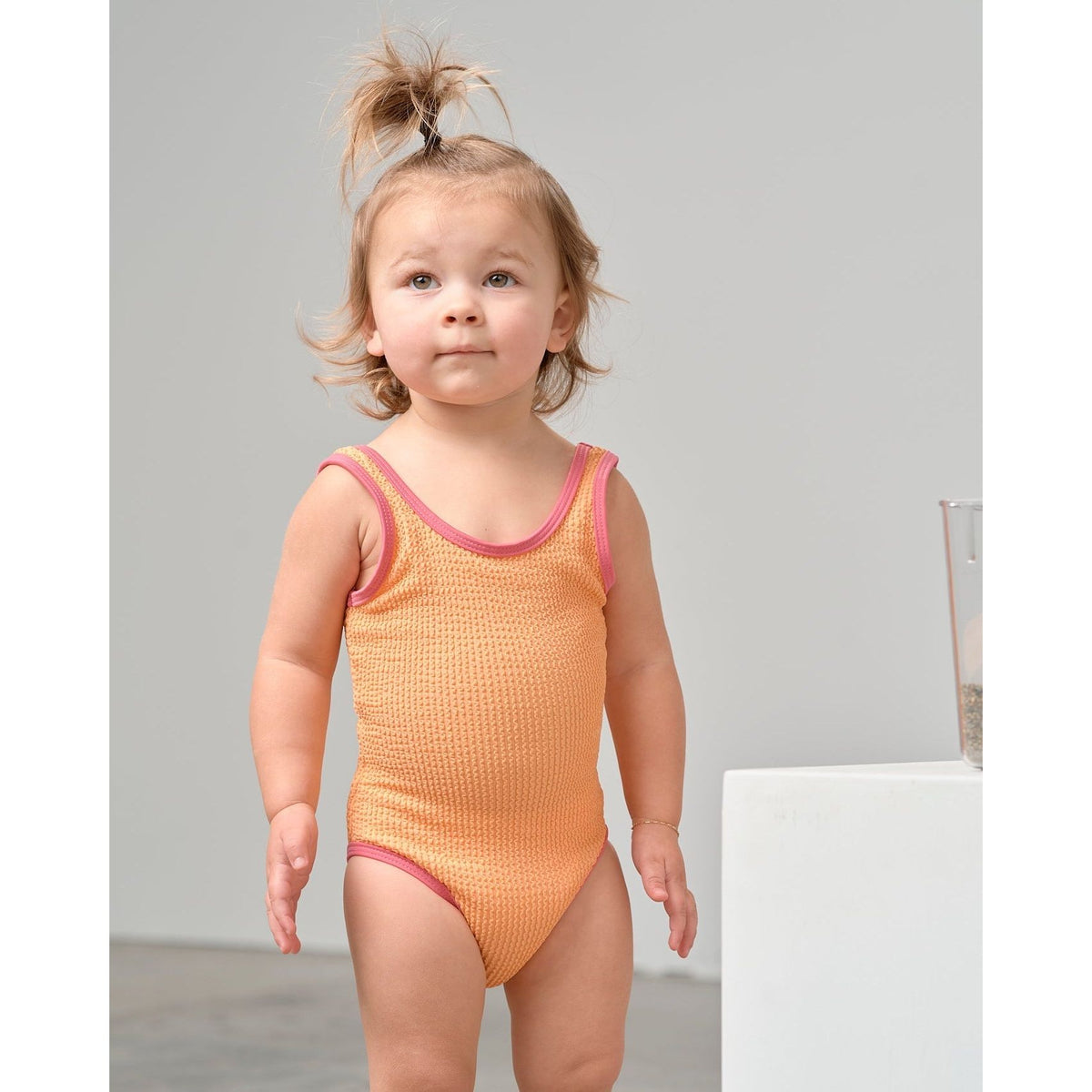 Girl's Swimsuit - Melon