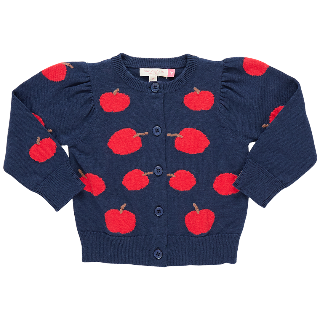 girls constance sweater | apple