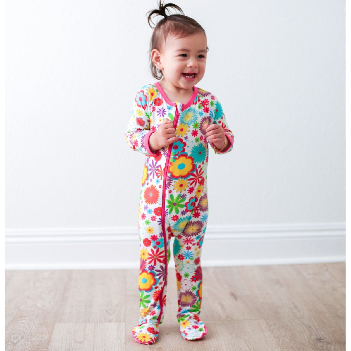 Groovy Bloom Footie