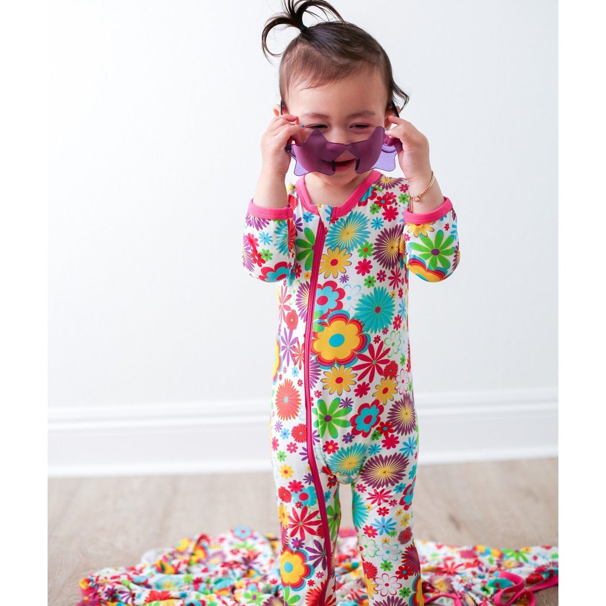 Groovy Bloom Footie