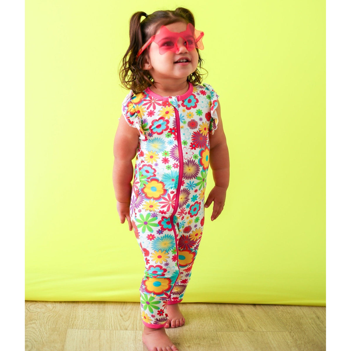 Groovy Bloom Romper