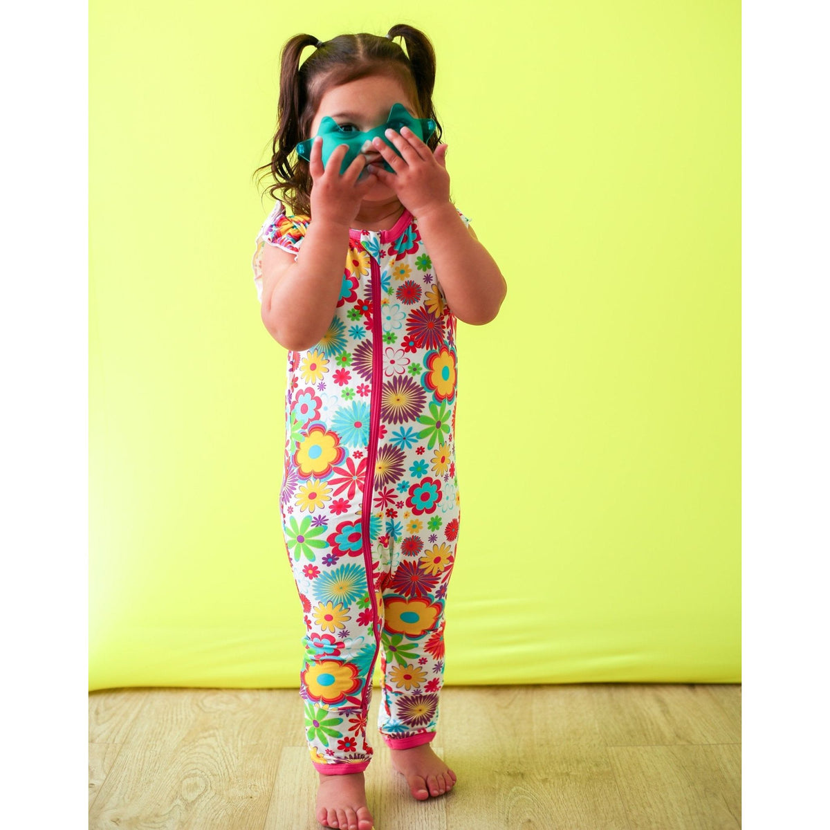 Groovy Bloom Romper
