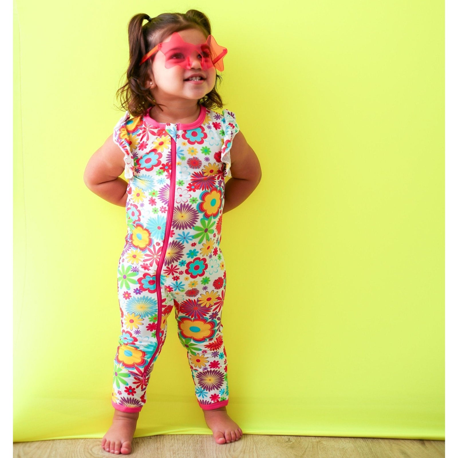 Groovy Bloom Romper