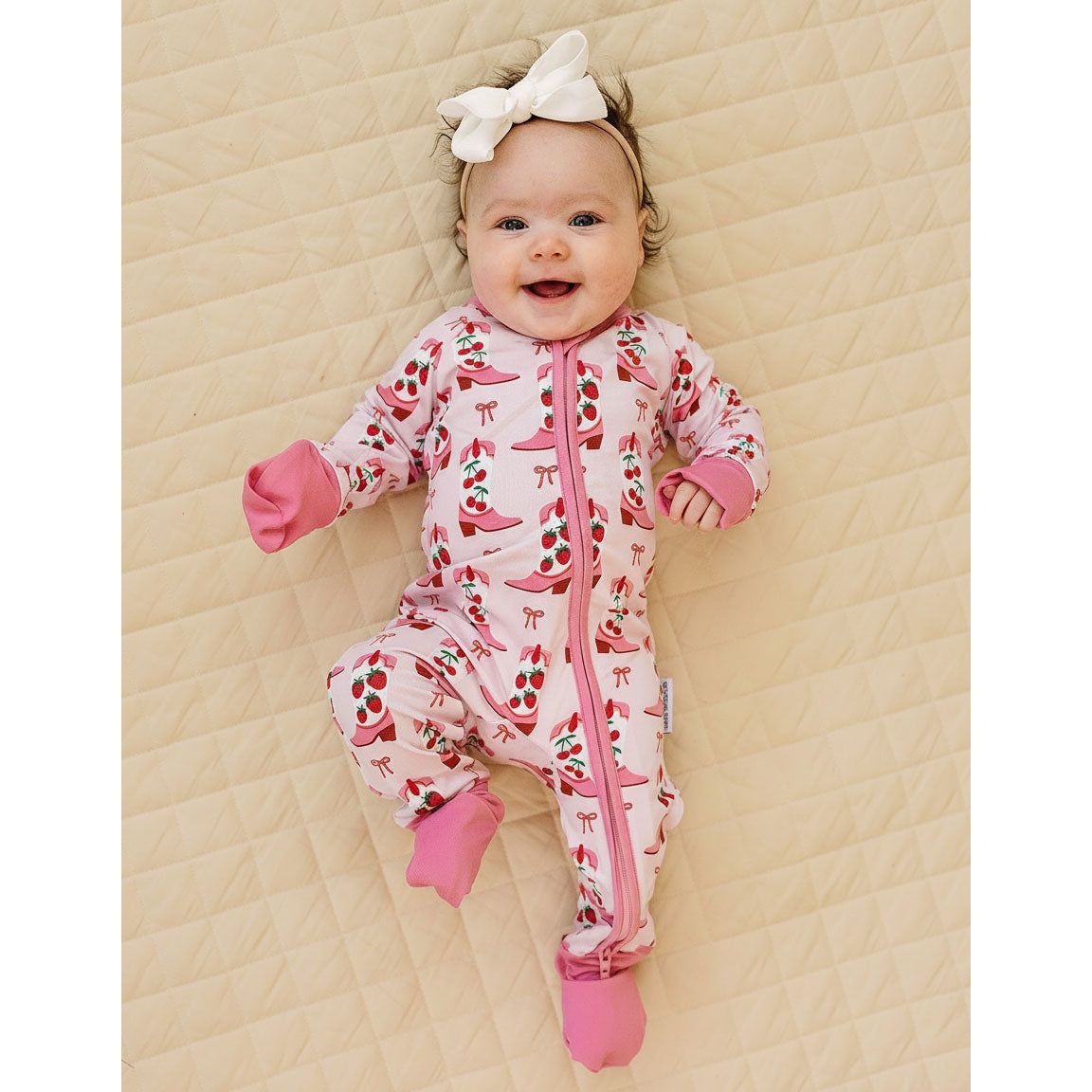 Bamboo Zip Romper | Bootsberry Cowgirl