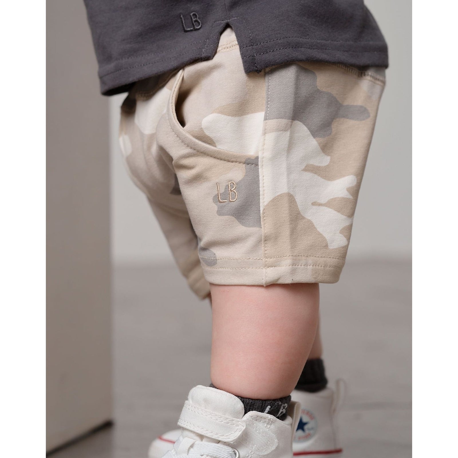 Harem Short - Faded Camo