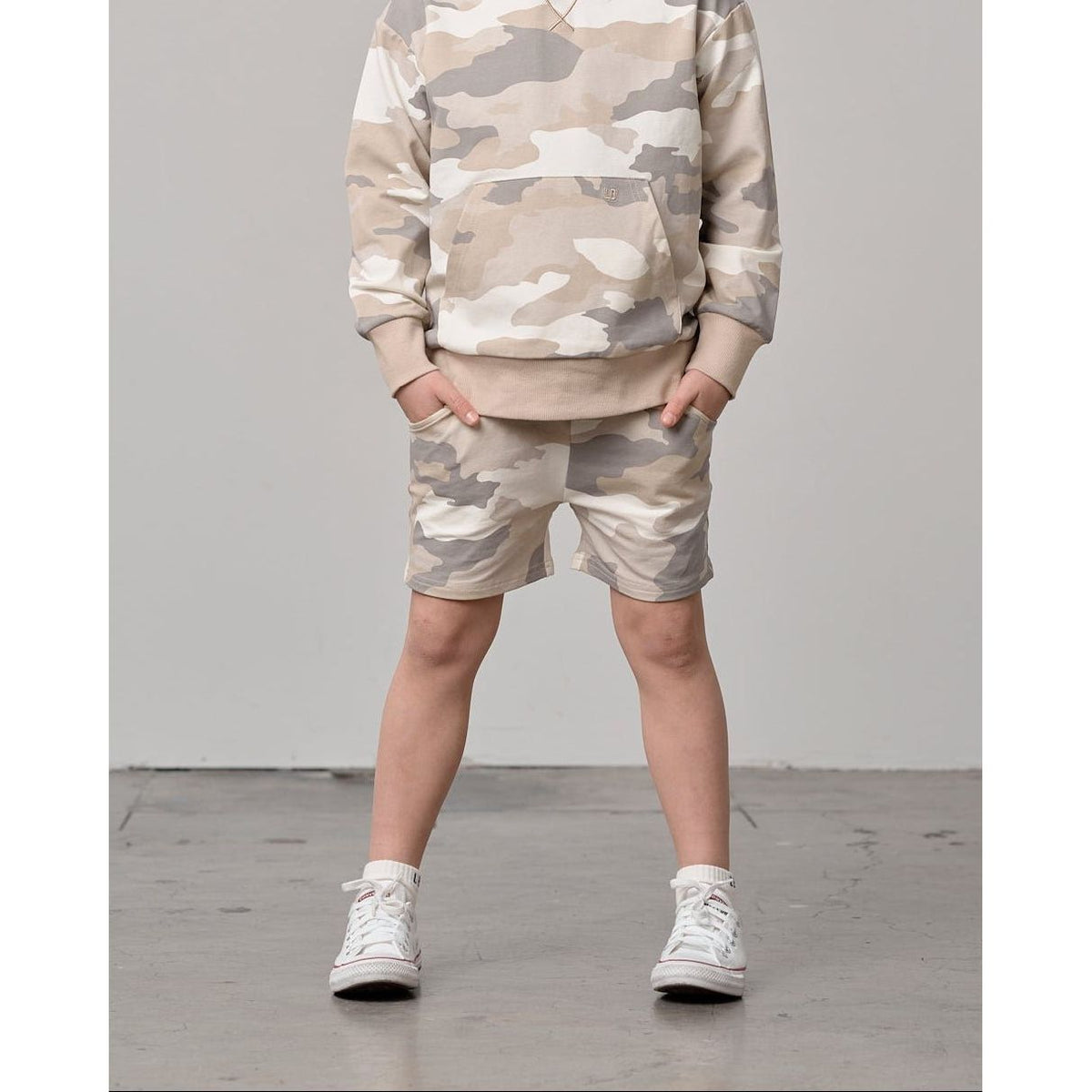 Harem Short - Faded Camo