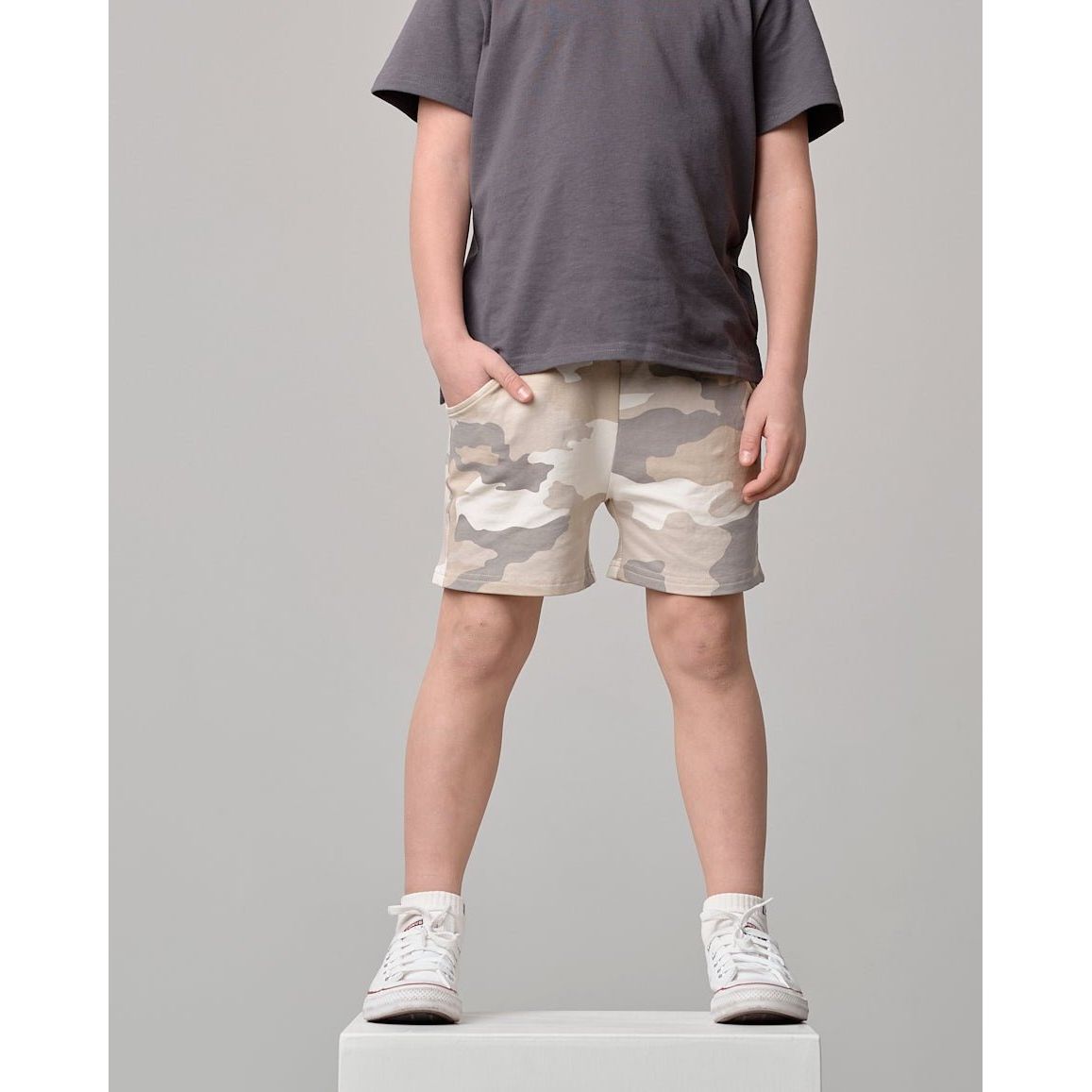 Harem Short - Faded Camo