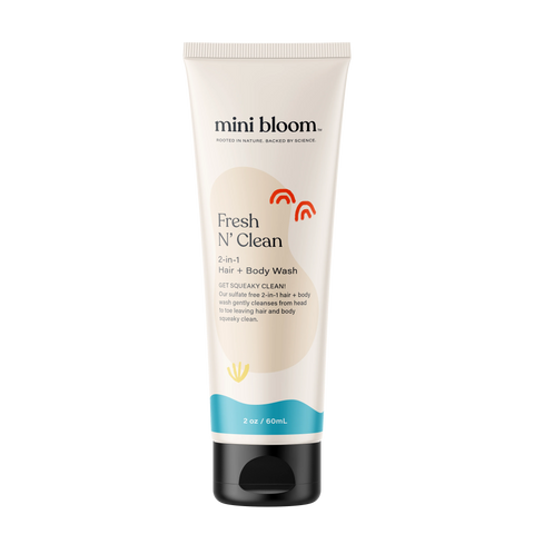 fresh n clean 2-n-1 hair + body wash (travel)