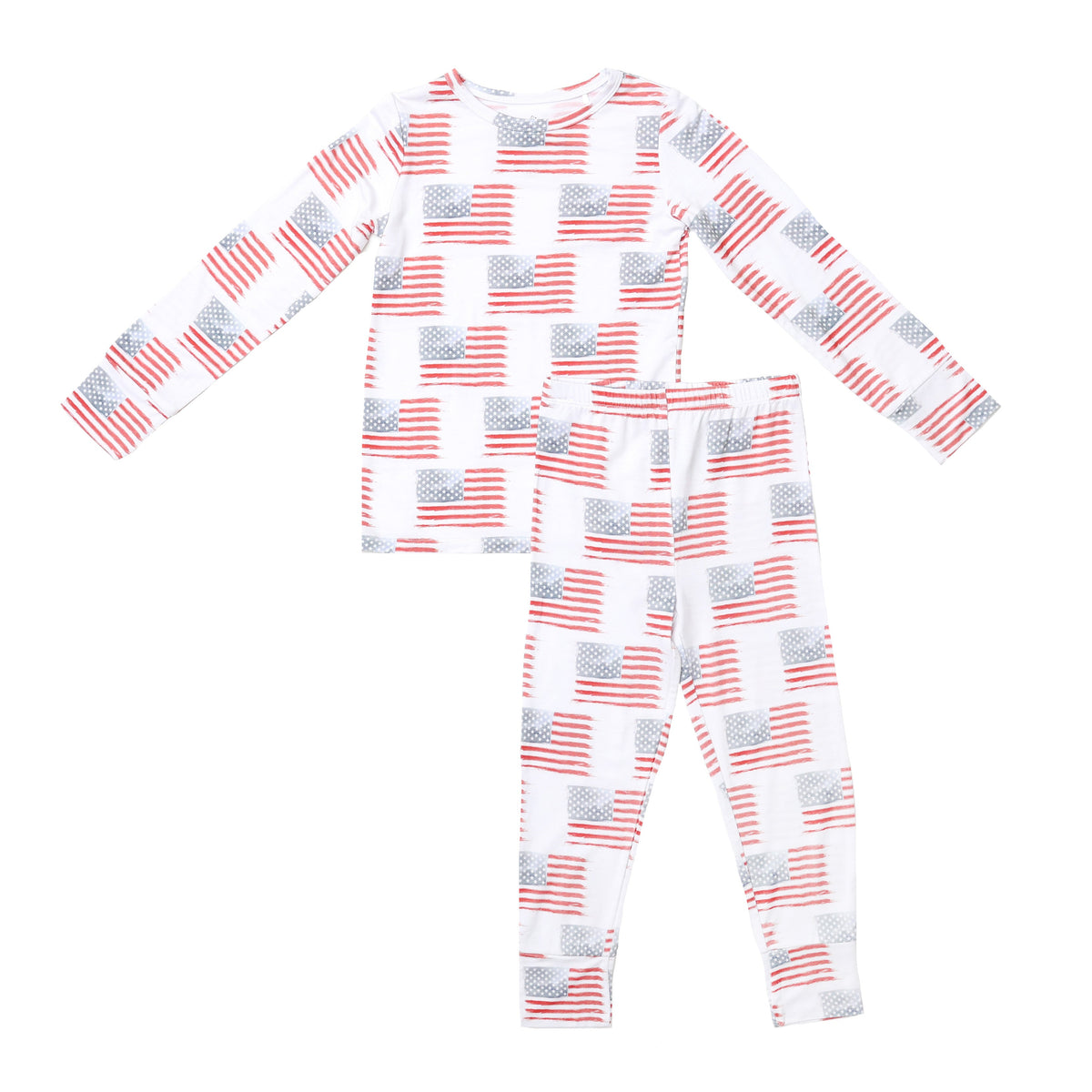 American Flag Two-Piece Long Set