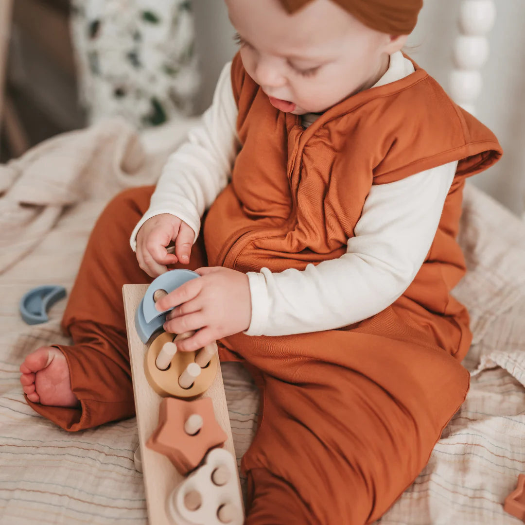 nyte nyte baby sleep sack | paprika
