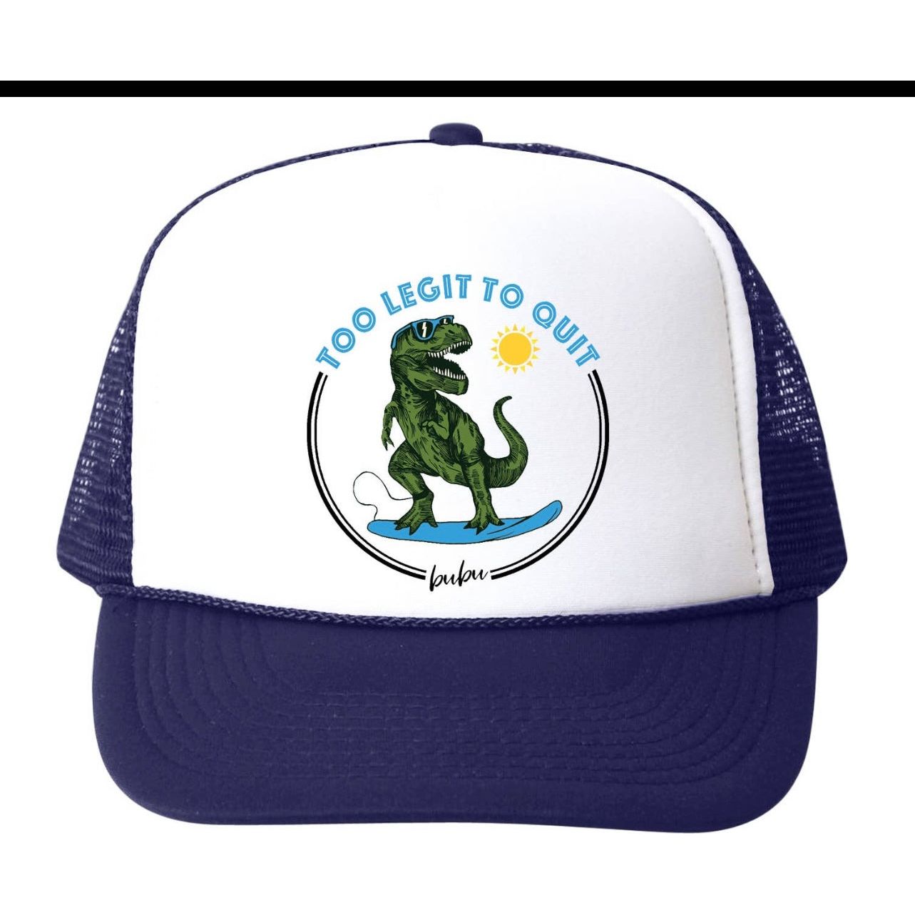 too legit to quit trucker hat