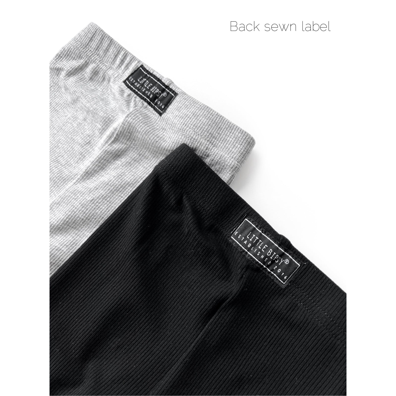 Ribbed Legging - Grey