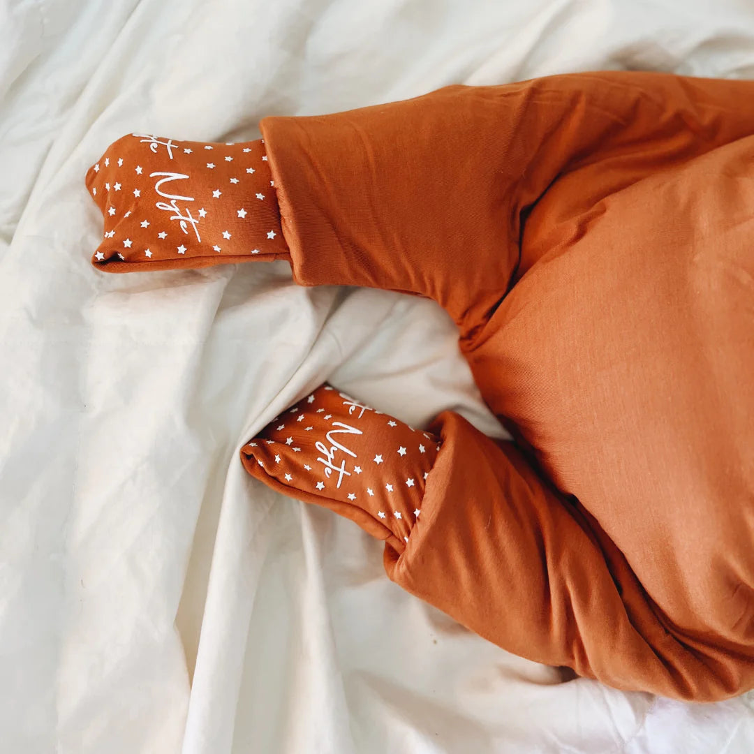 nyte nyte baby sleep sack | paprika