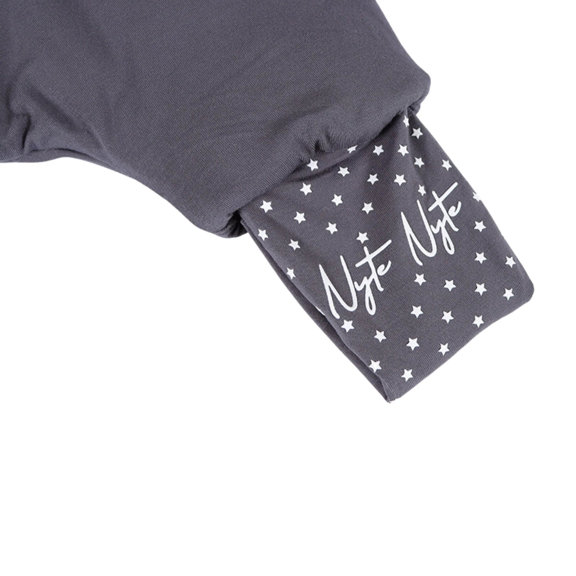 nyte nyte baby lightweight sleep sack | charcoal grey