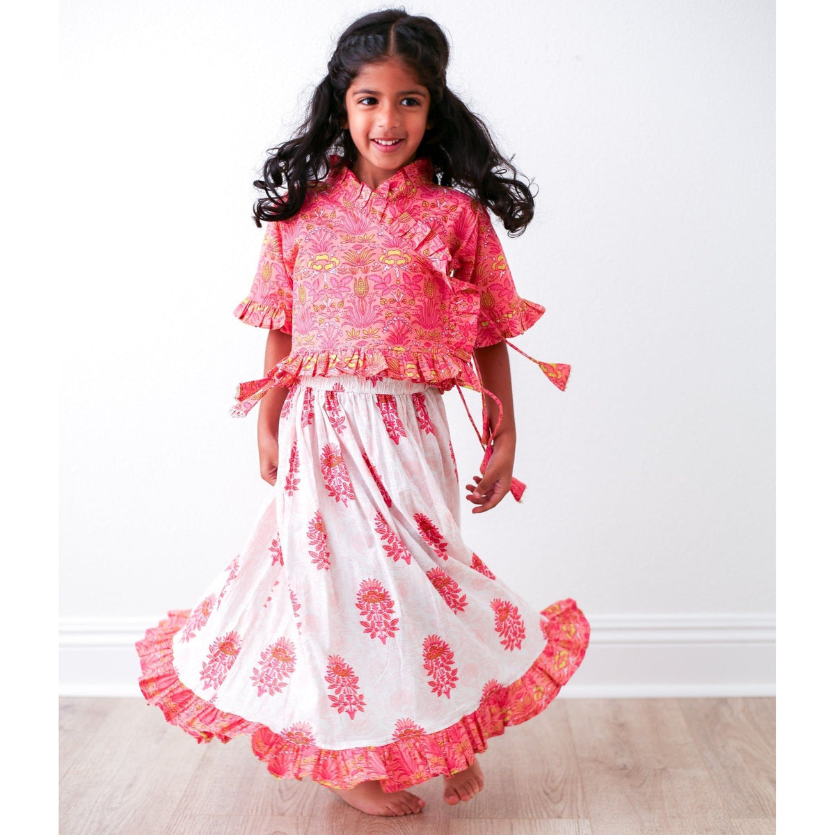 Janya Lehenga - Pink