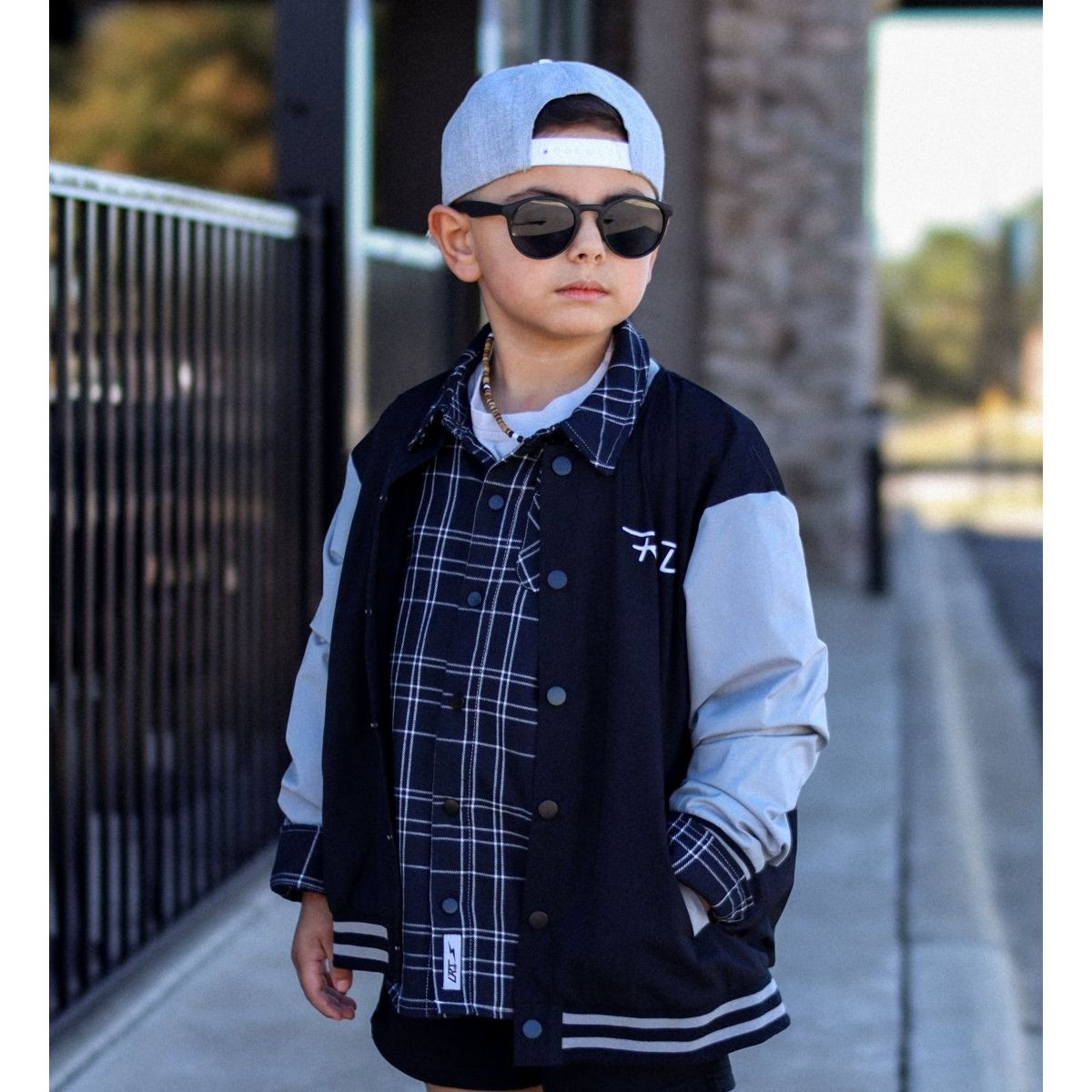 KIDS FLIP SIDE FLANNEL