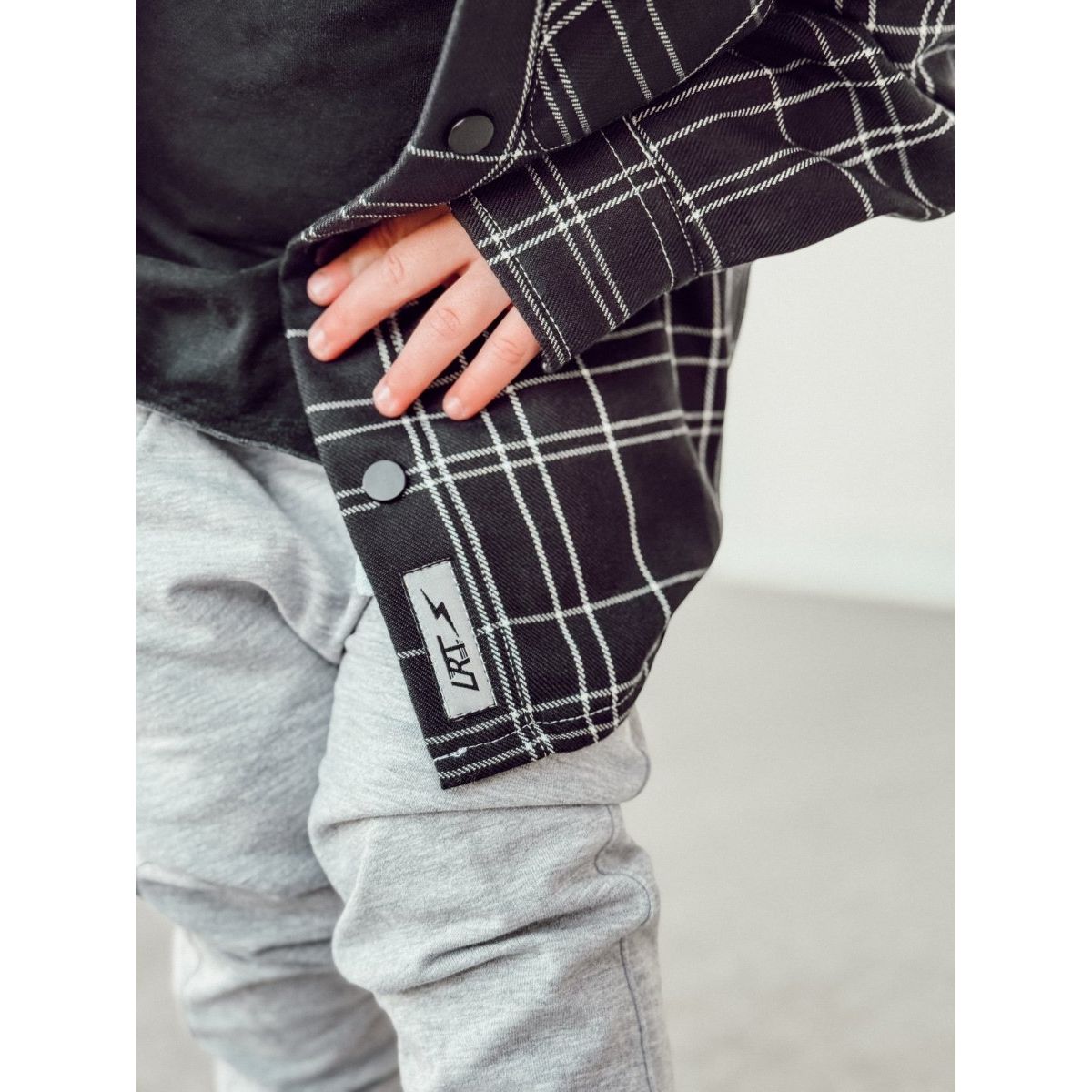KIDS FLIP SIDE FLANNEL