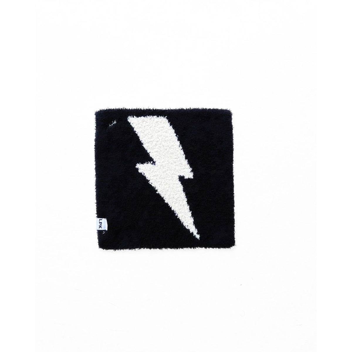 Lightning Bolt Plush Lovey | Black