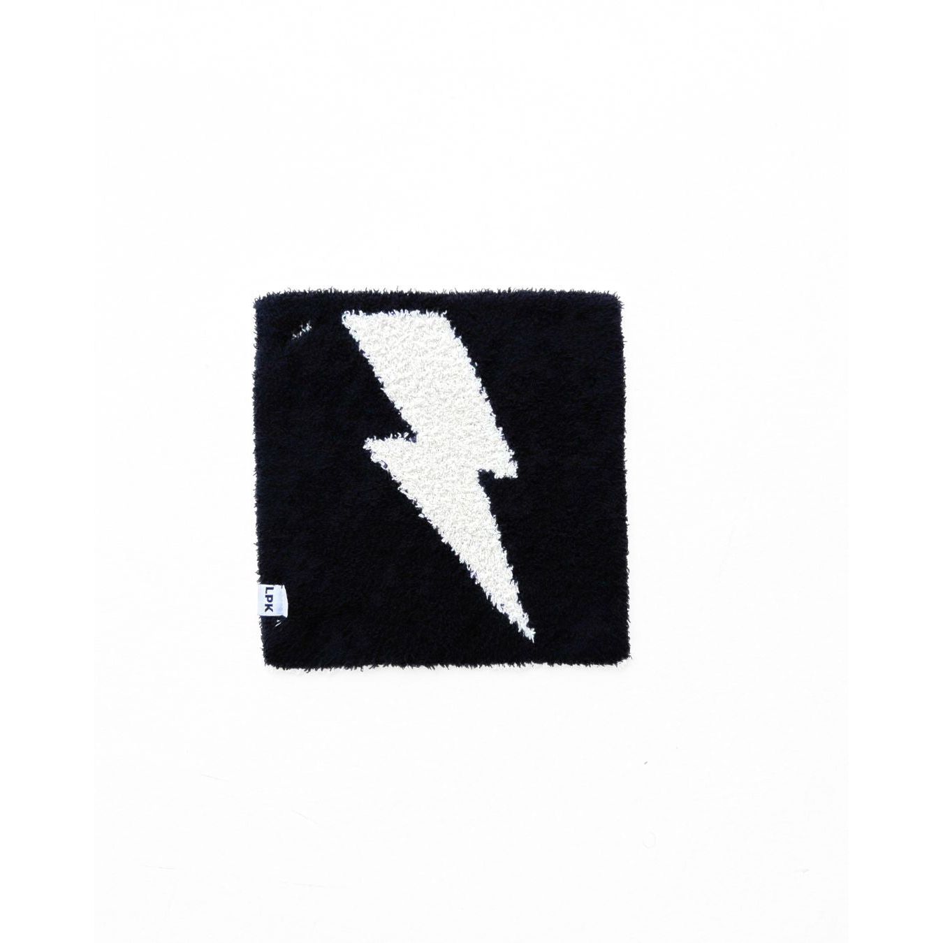 Lightning Bolt Plush Lovey | Black
