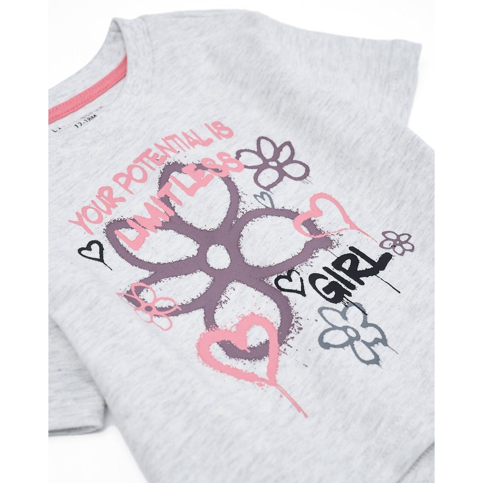 Limitless Tee - Light Heather Grey