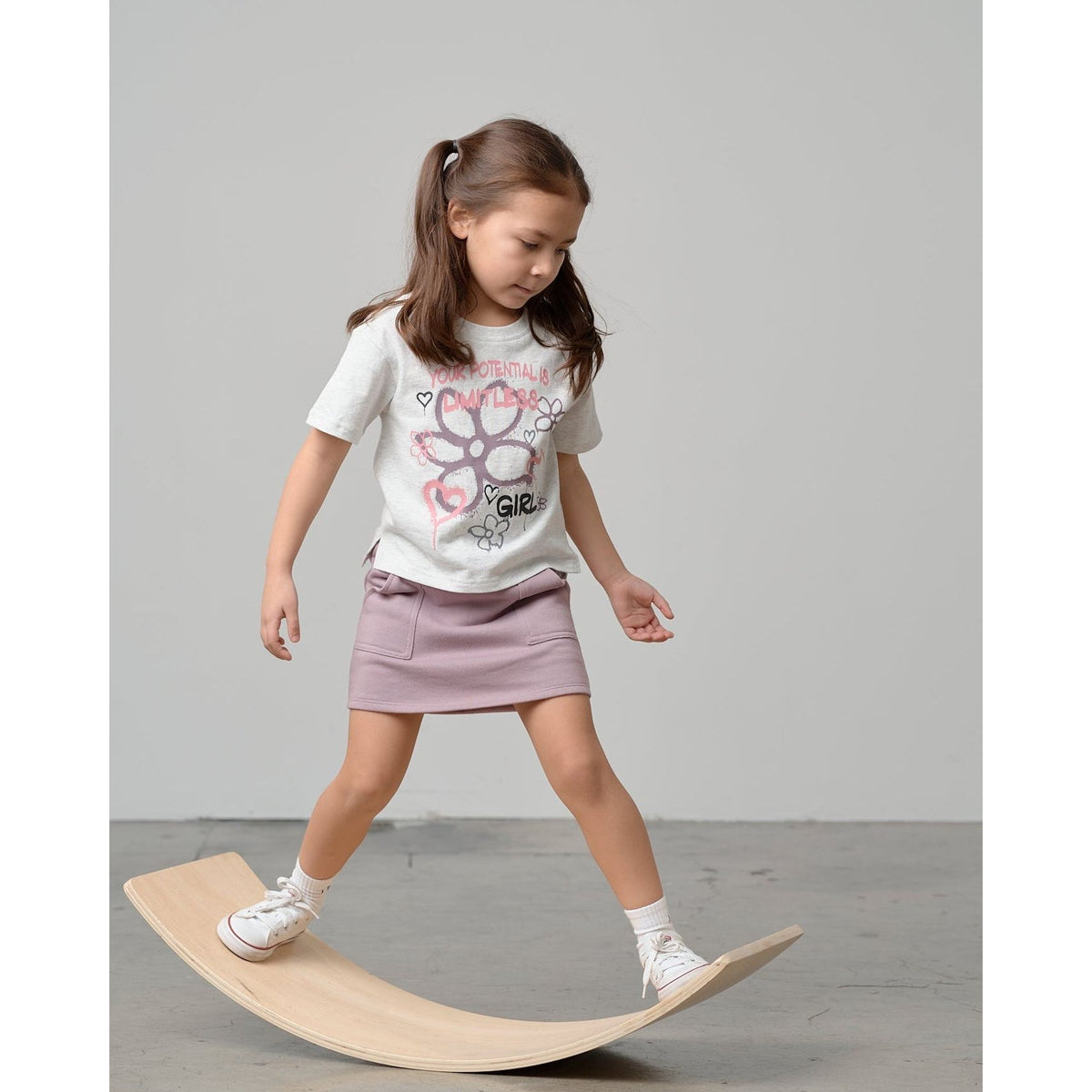 Limitless Tee - Light Heather Grey