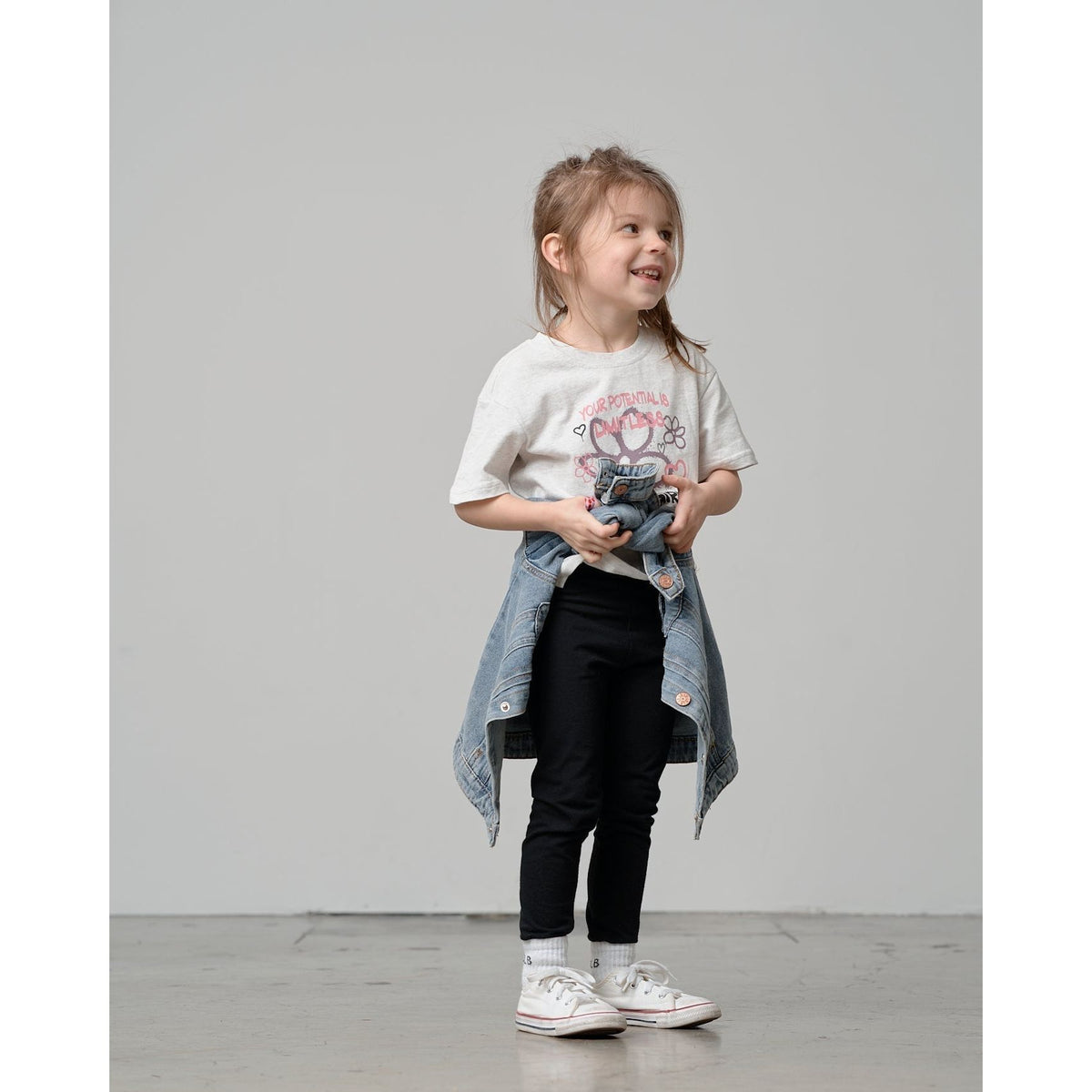 Limitless Tee - Light Heather Grey