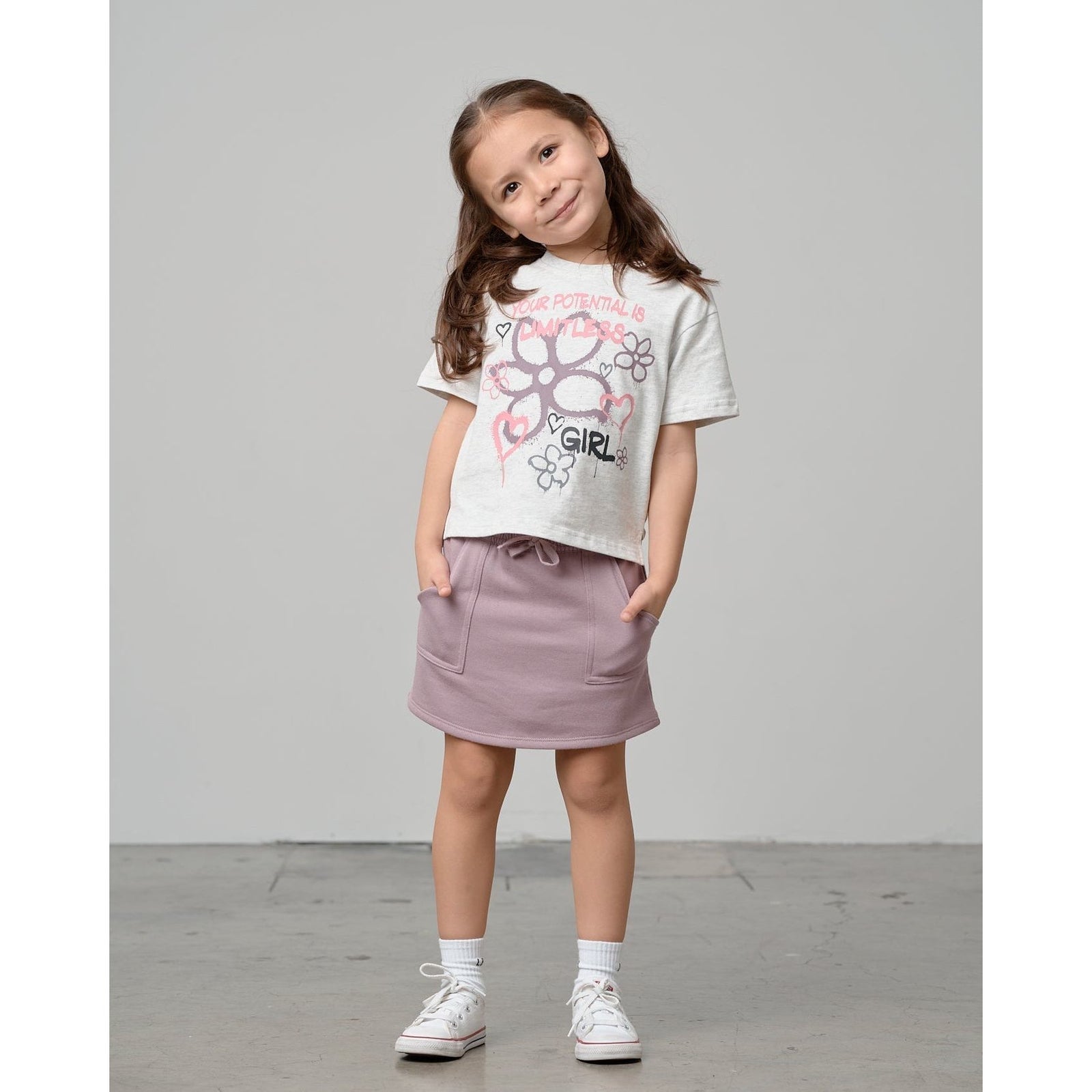 Limitless Tee - Light Heather Grey